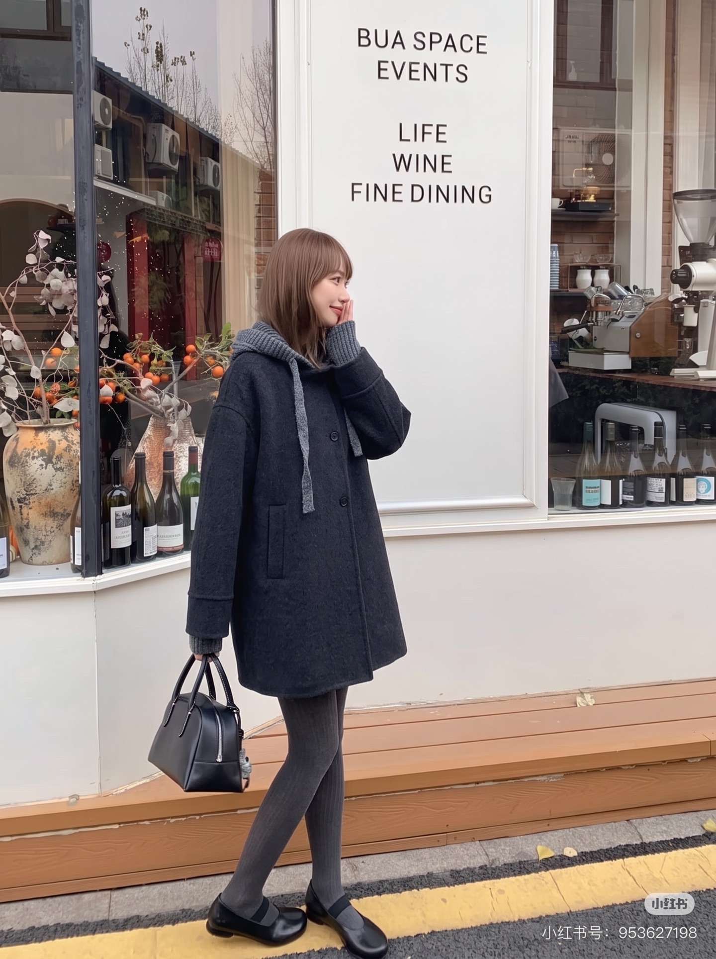 Max 26fw hooded overcoats
