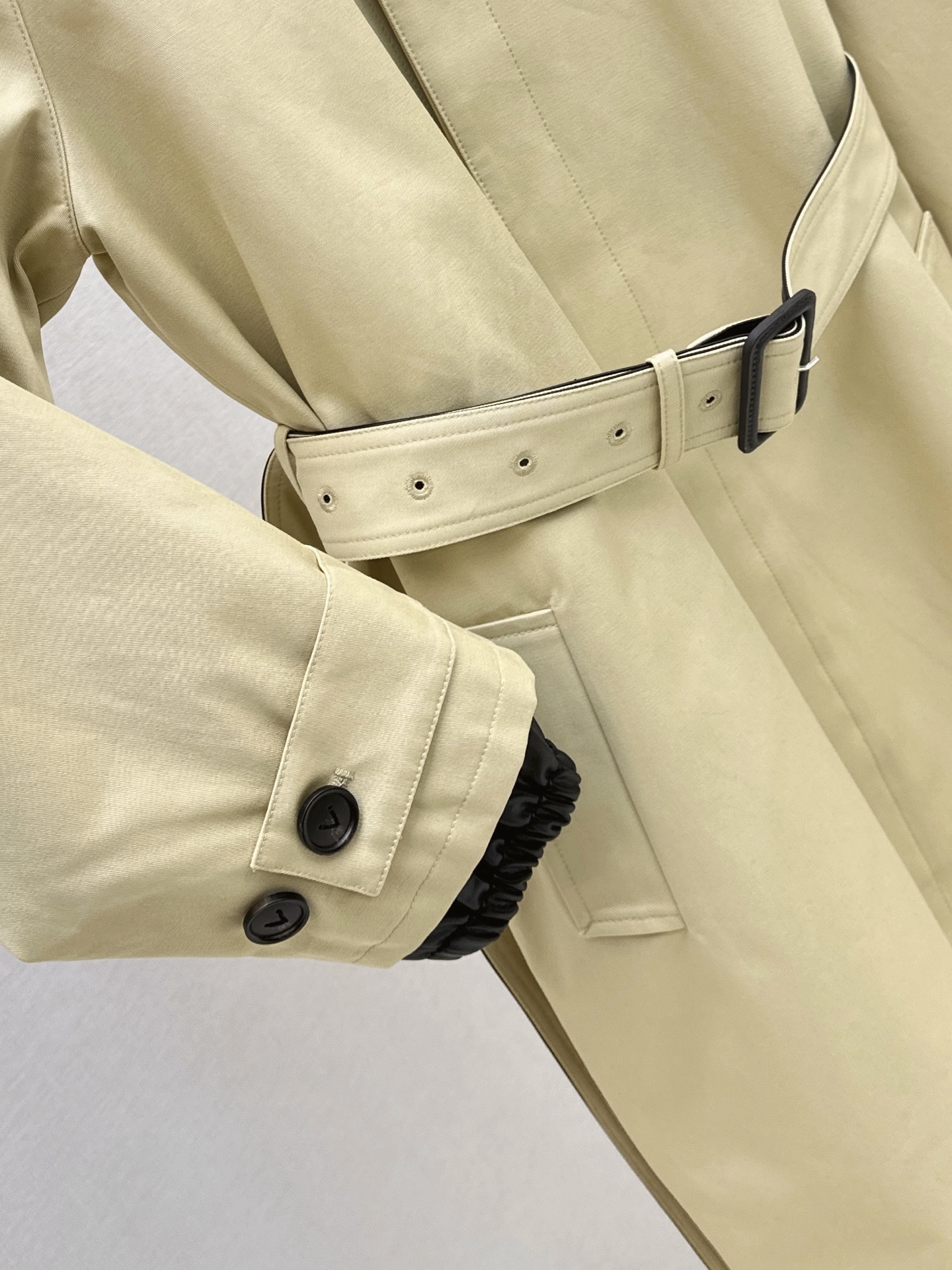 Bott 26fw woven collar trench coats