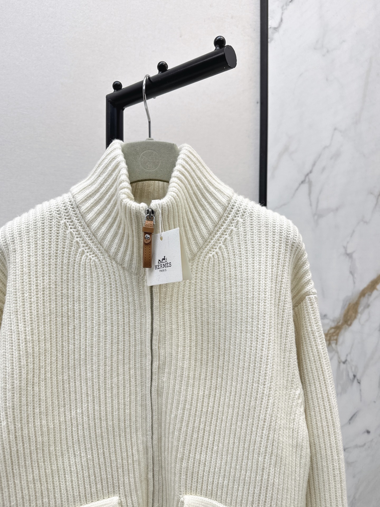 Her 26fw wool knit jacket