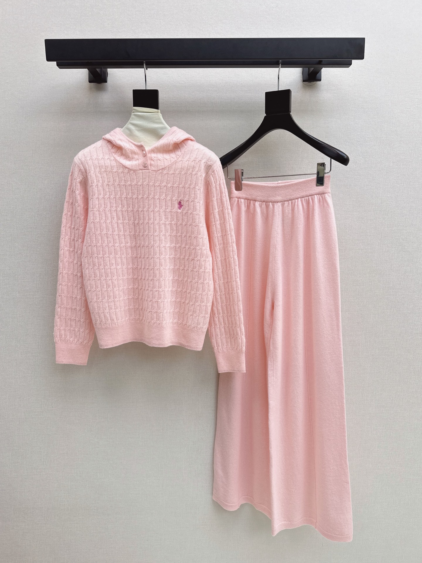 Ralp 26fw woll sweater pants sets
