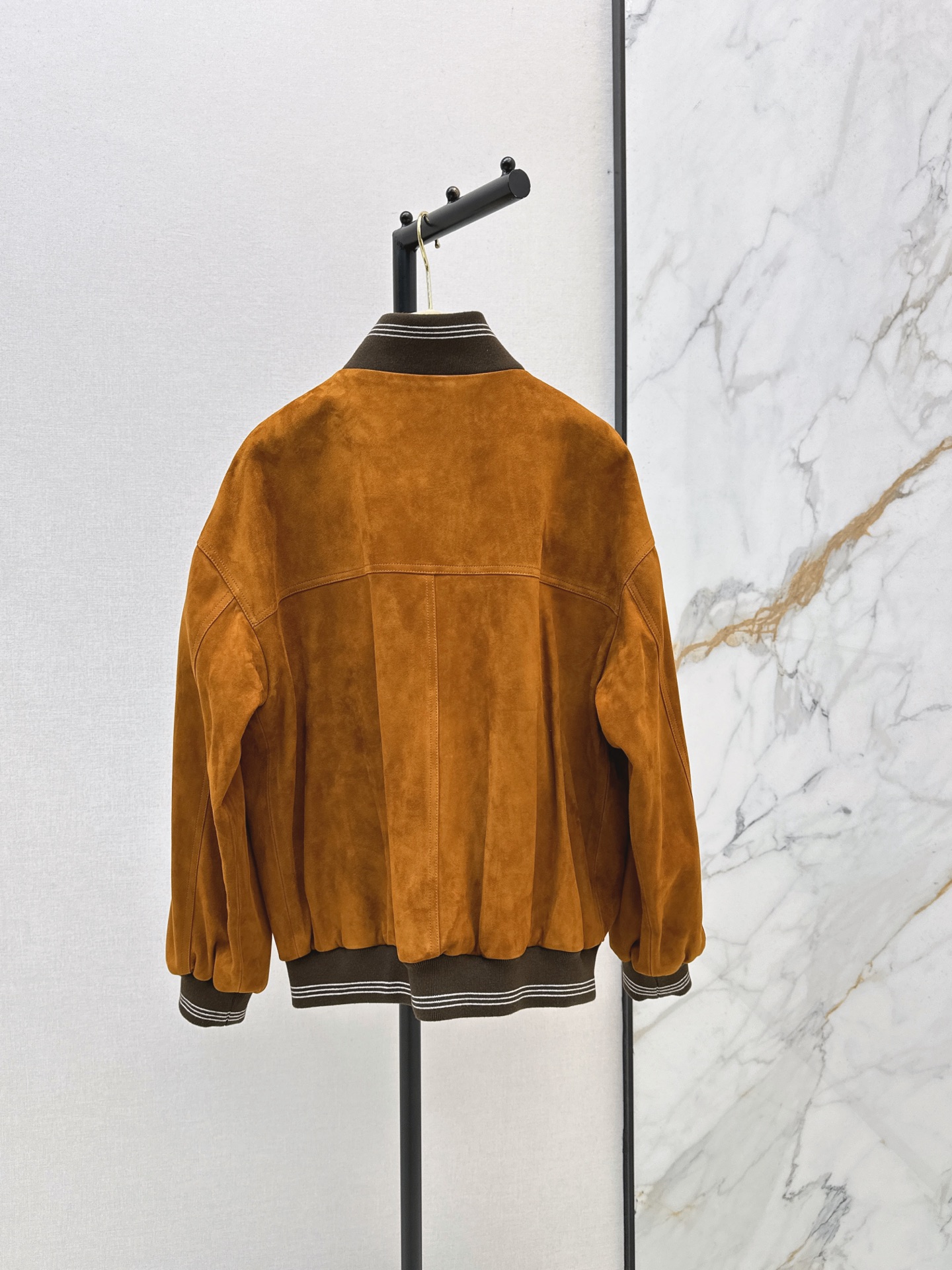 Miu 26fw leather jacket