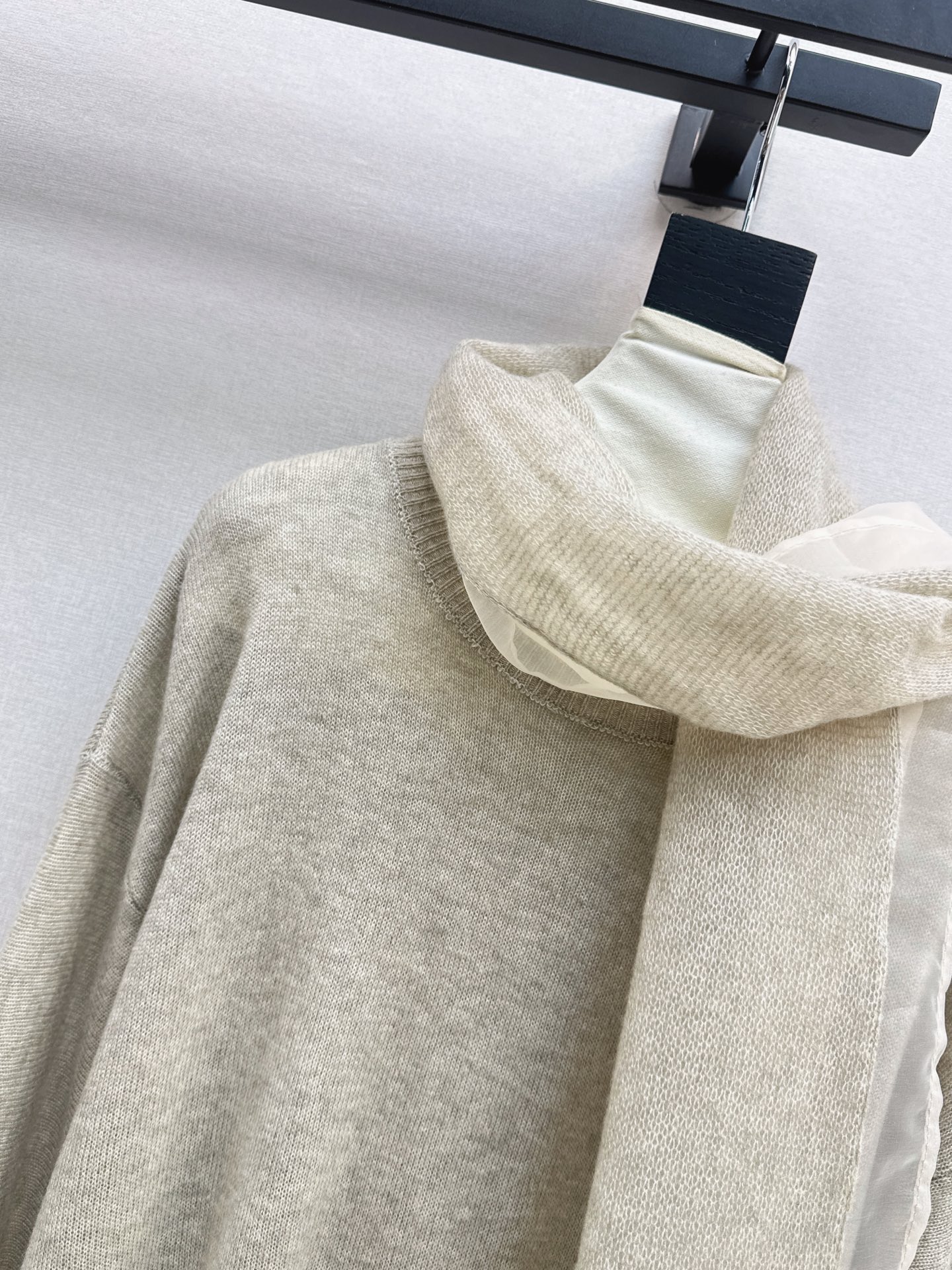 Row 26fw scarf wool knitwear