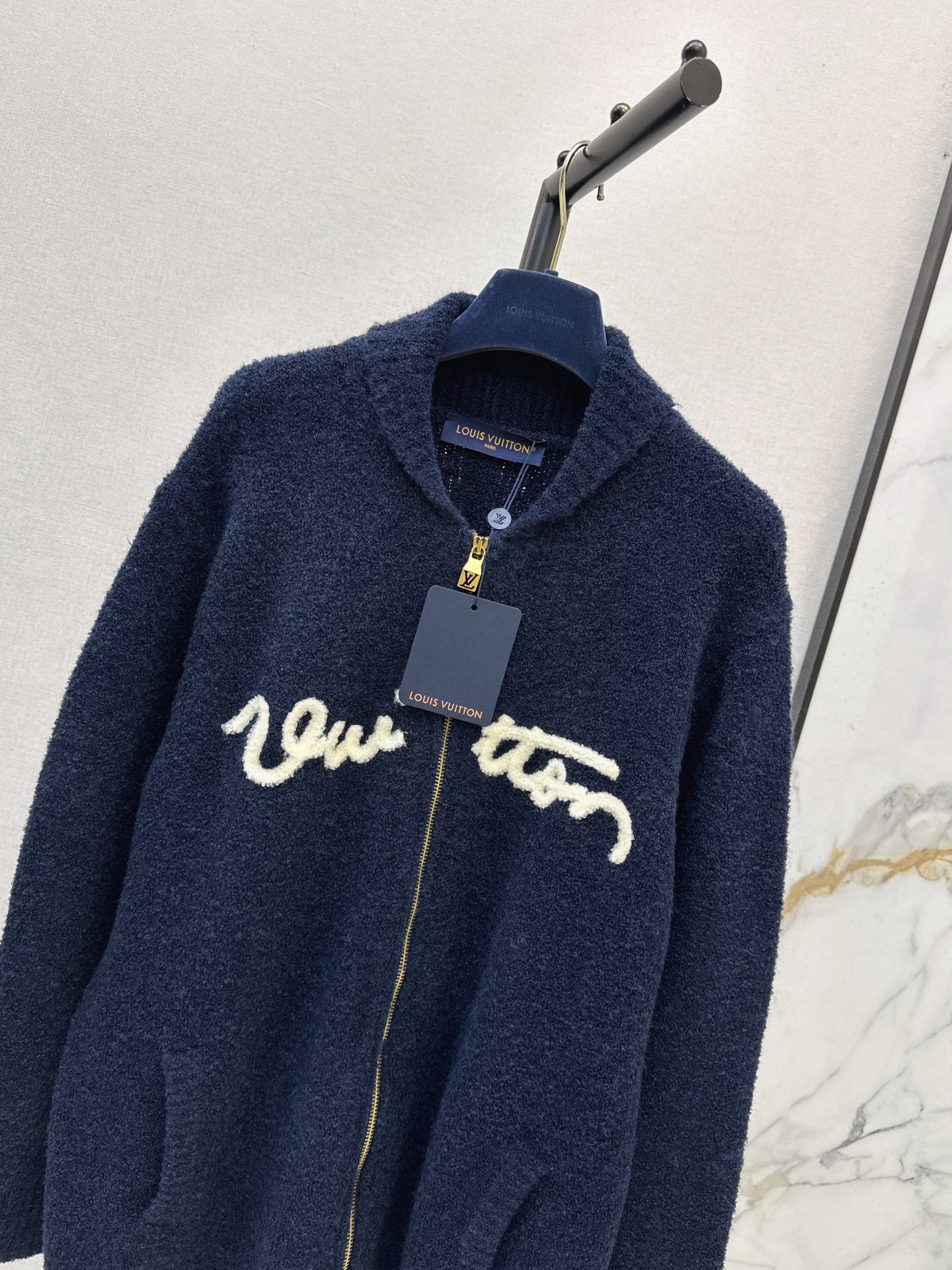 Loui 26fw zipper cardigan