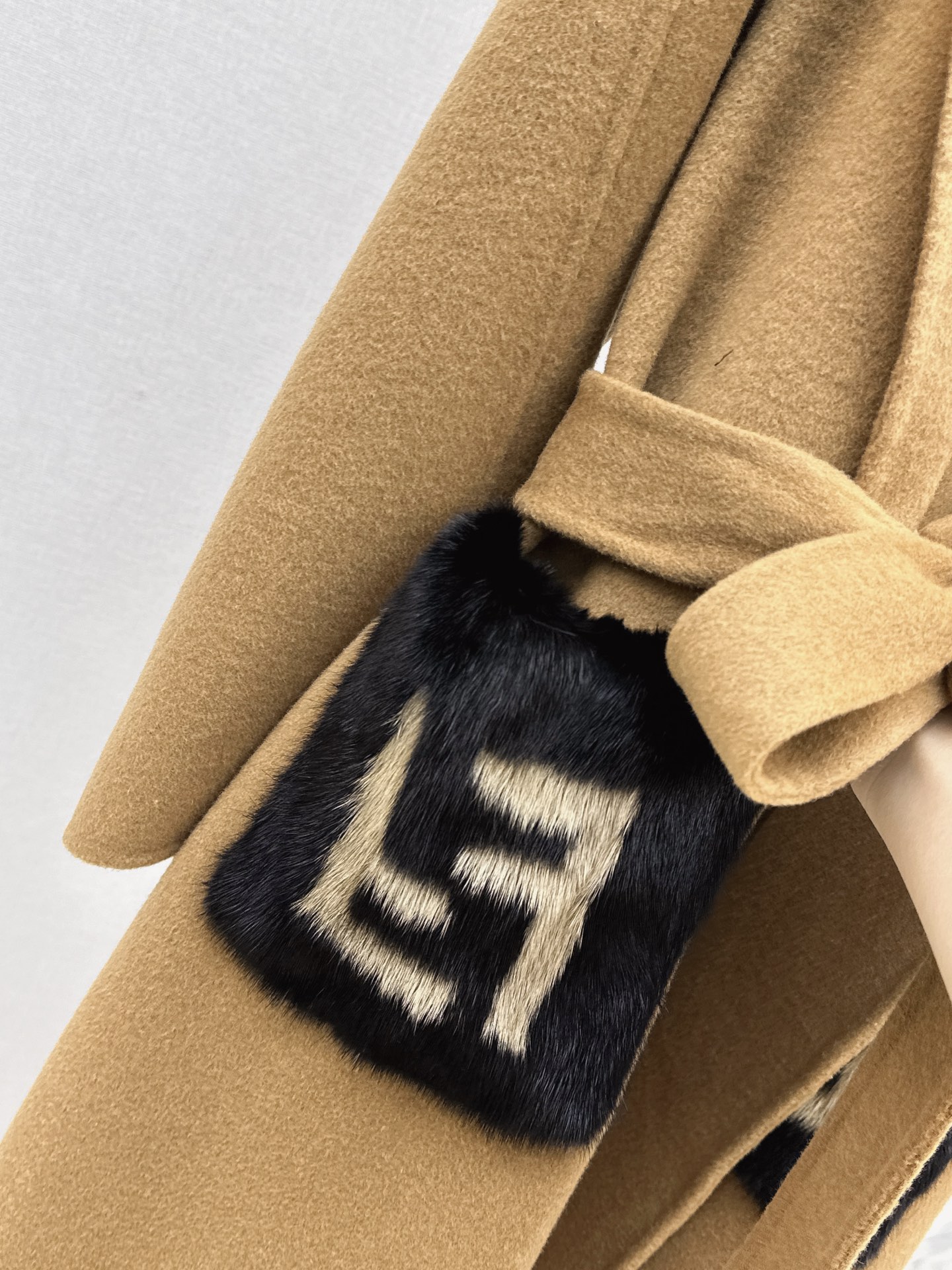 Fen 26fw wool overcoats