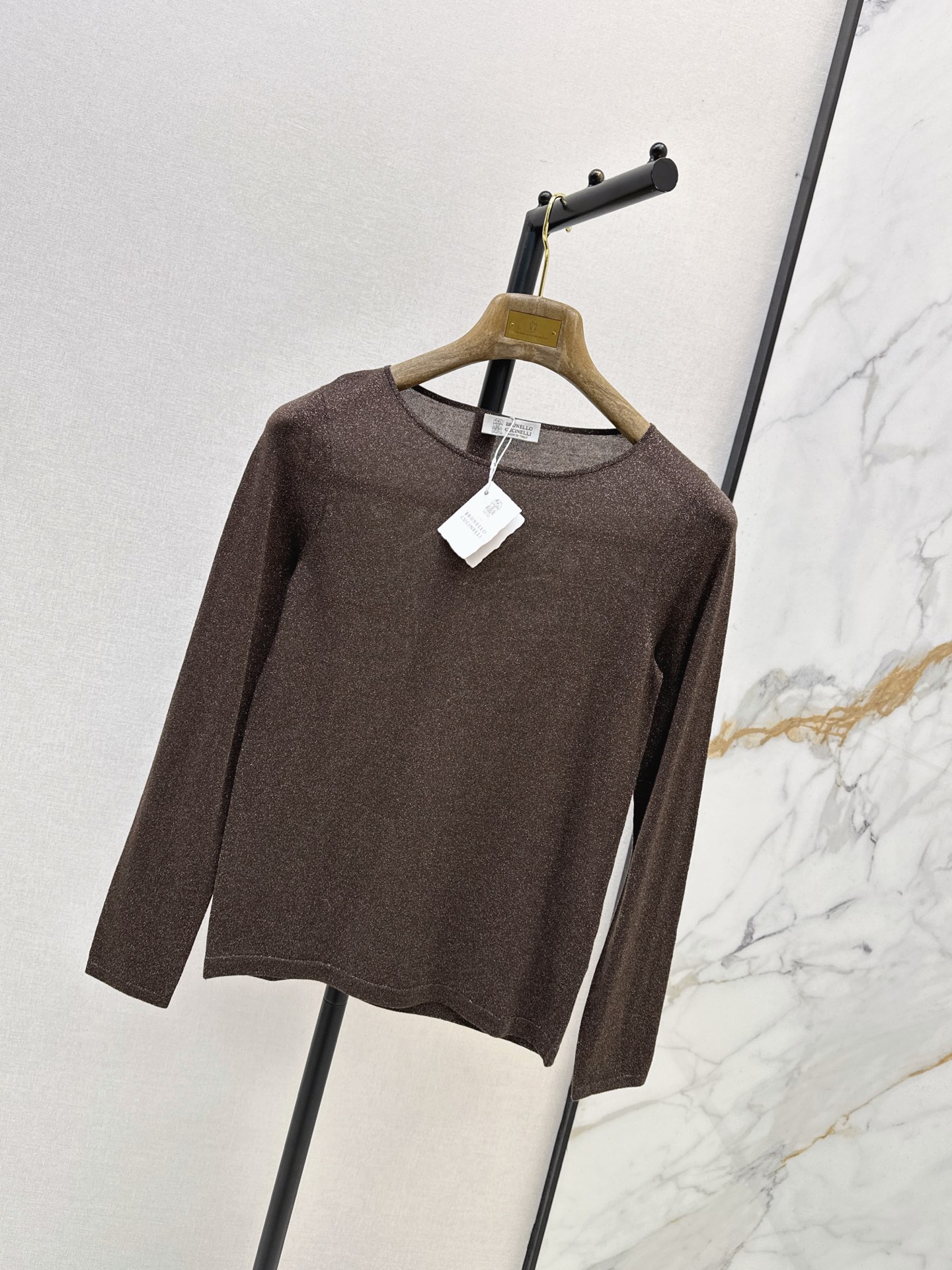 Brun 26fw cashmere basic tee