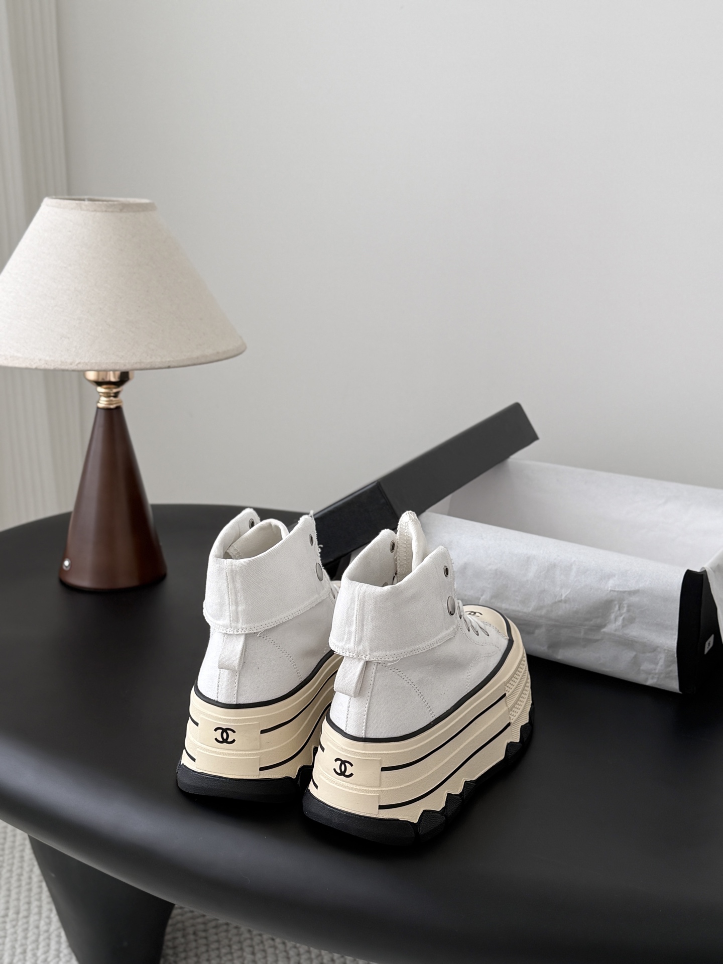 Chan 26ss thick canvas shoes