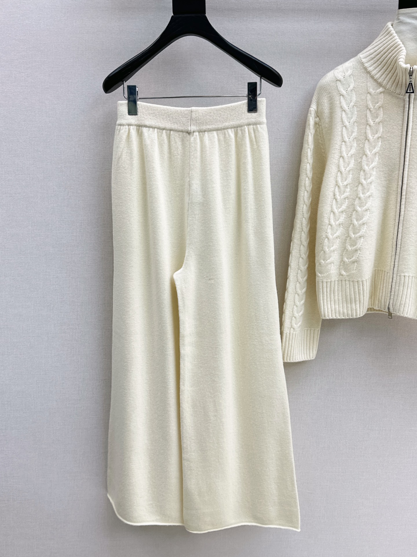 Max 26fw jacquard knit cardigan pants sets