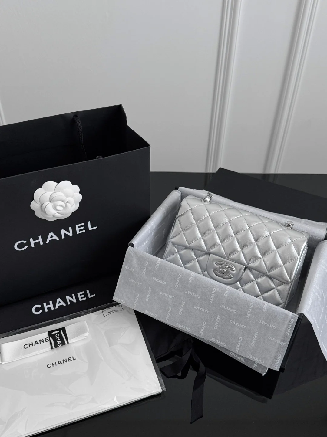 Chan cf20 chain shoulder bag