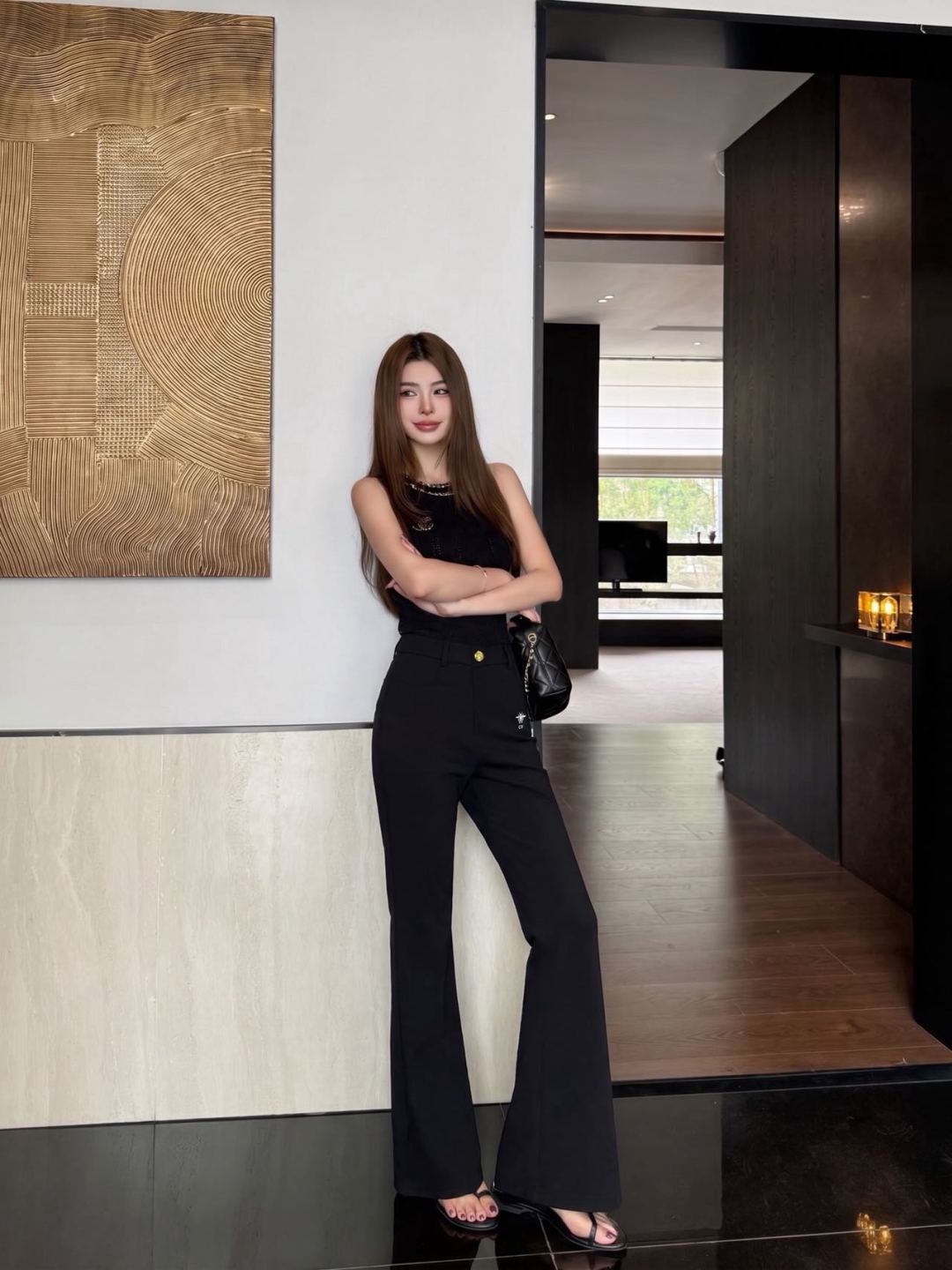 CD 26fw flared pants
