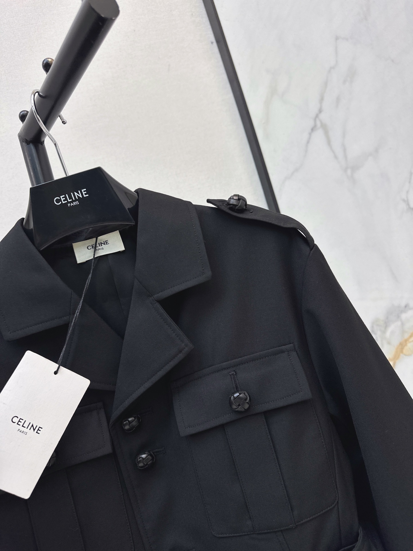 Celi 26fw belted jacket
