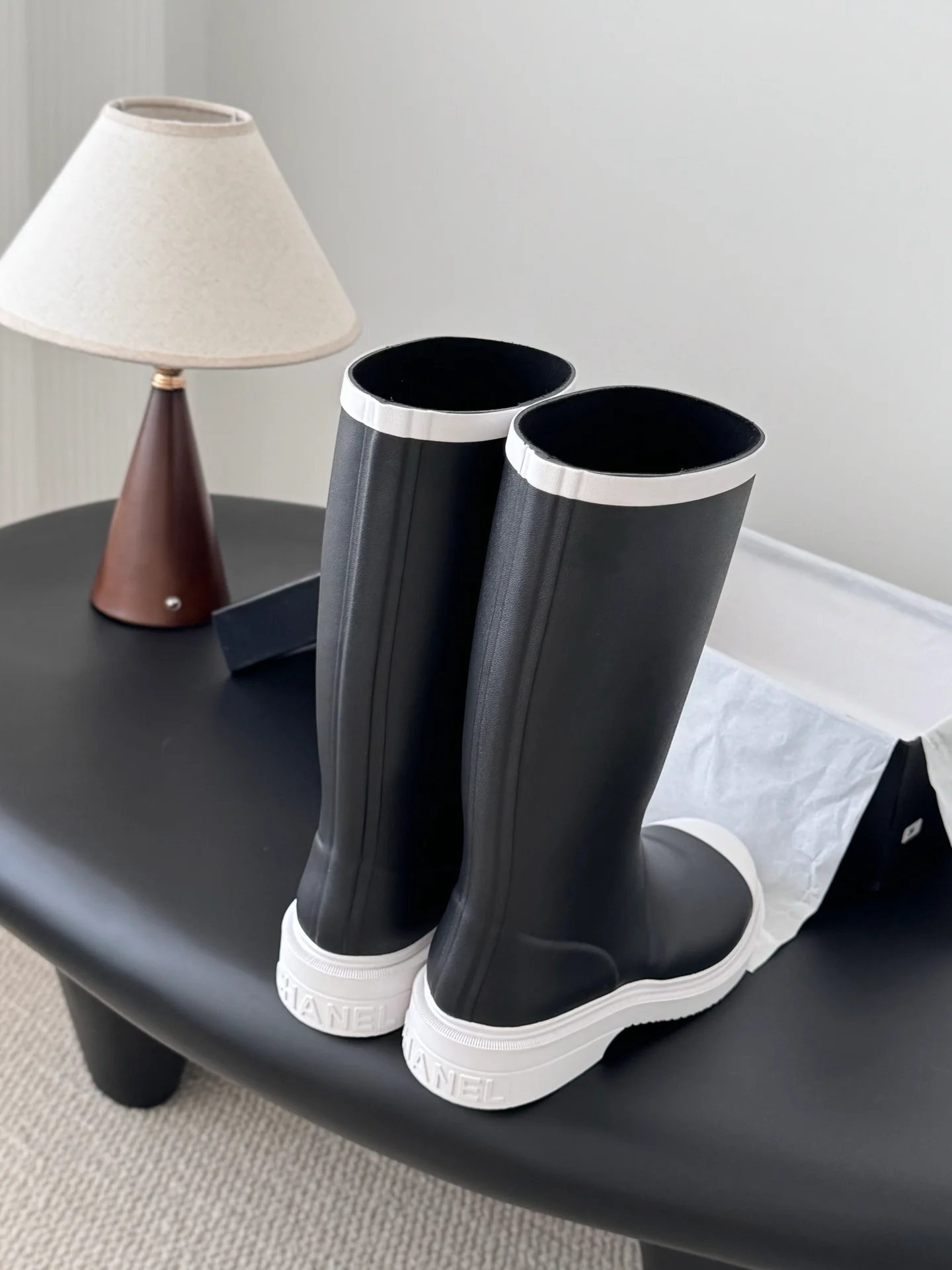 Chan 25fw rain boots