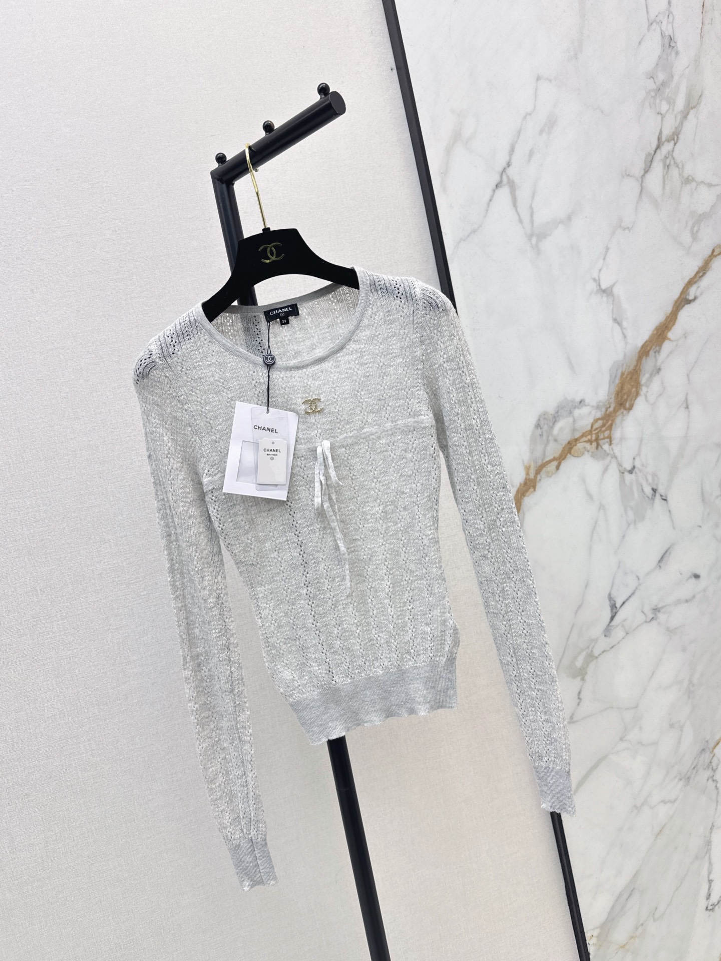 Chan 26fw slim-fit knitwear
