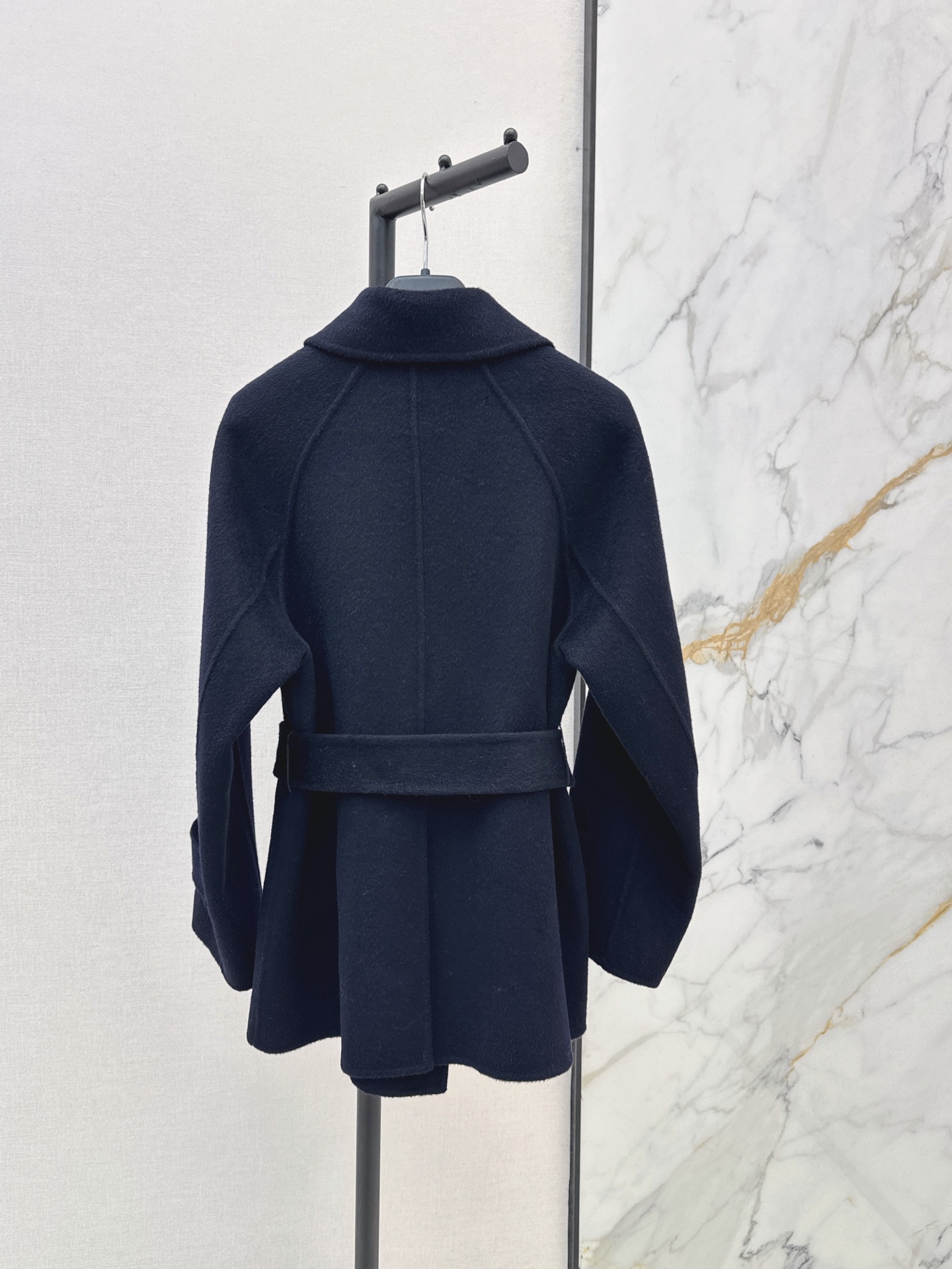 Max 26fw belted double button overcoats