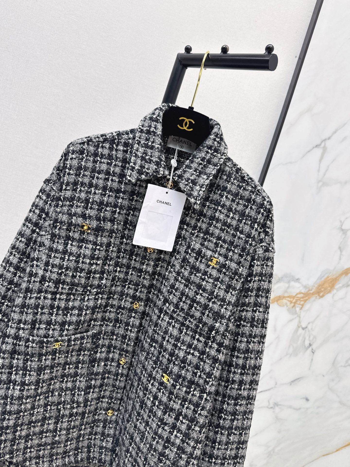 Chan 26fw woven shirt jacket