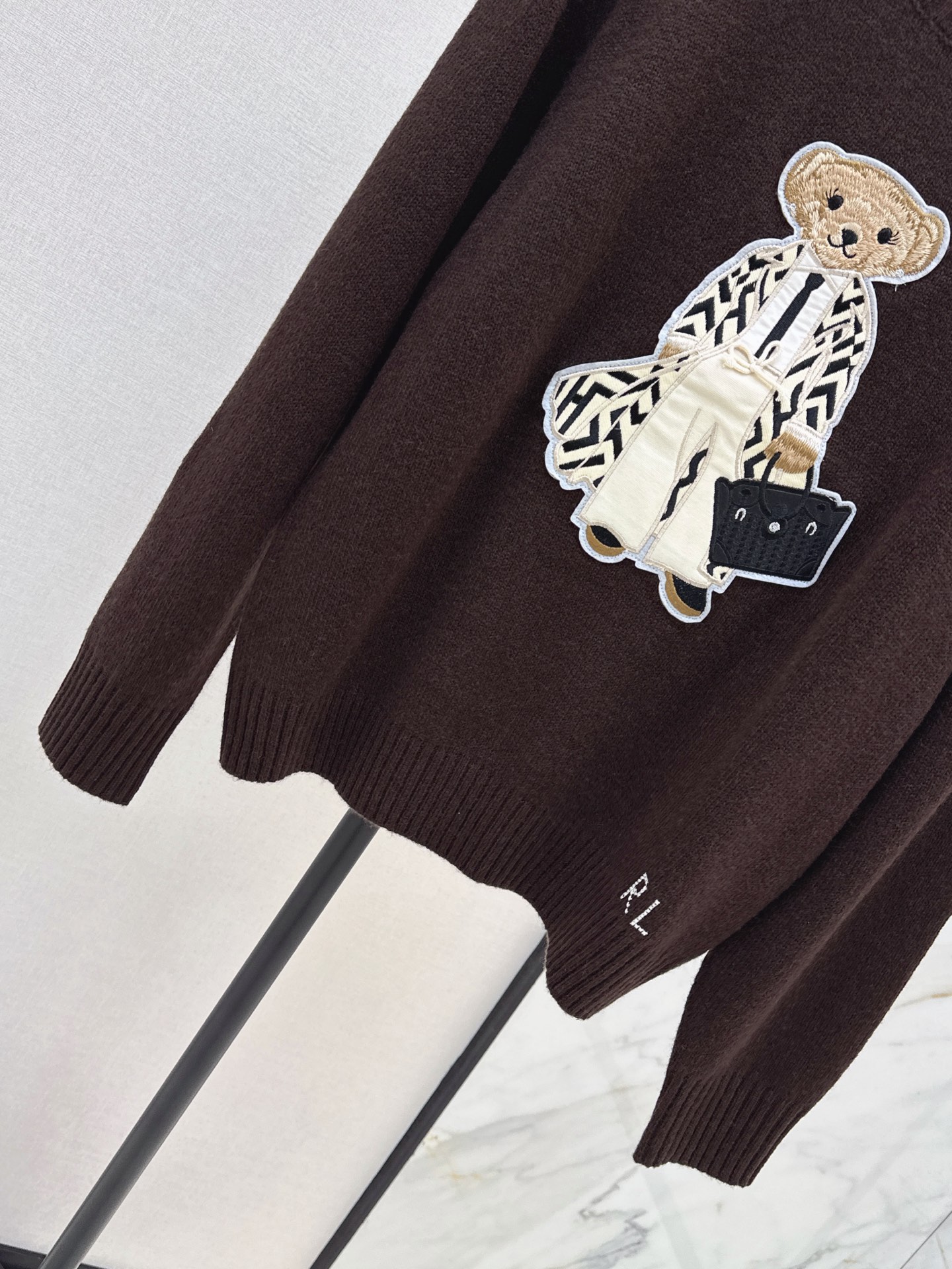 Ralp 26fw embroidery sweater