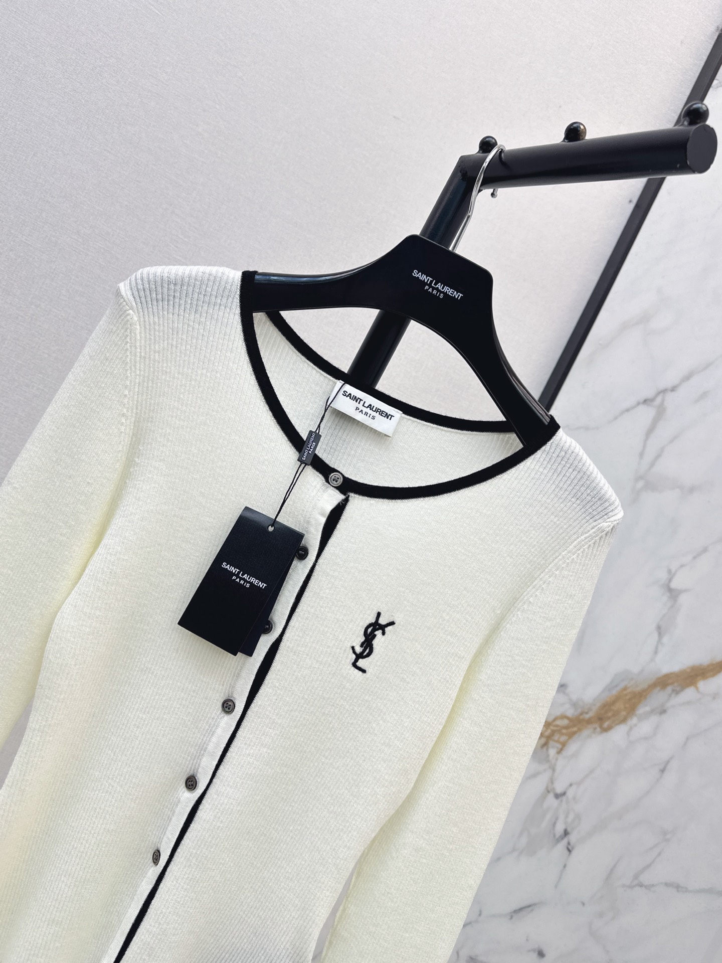 Sain 26fw slim-fit cardigan