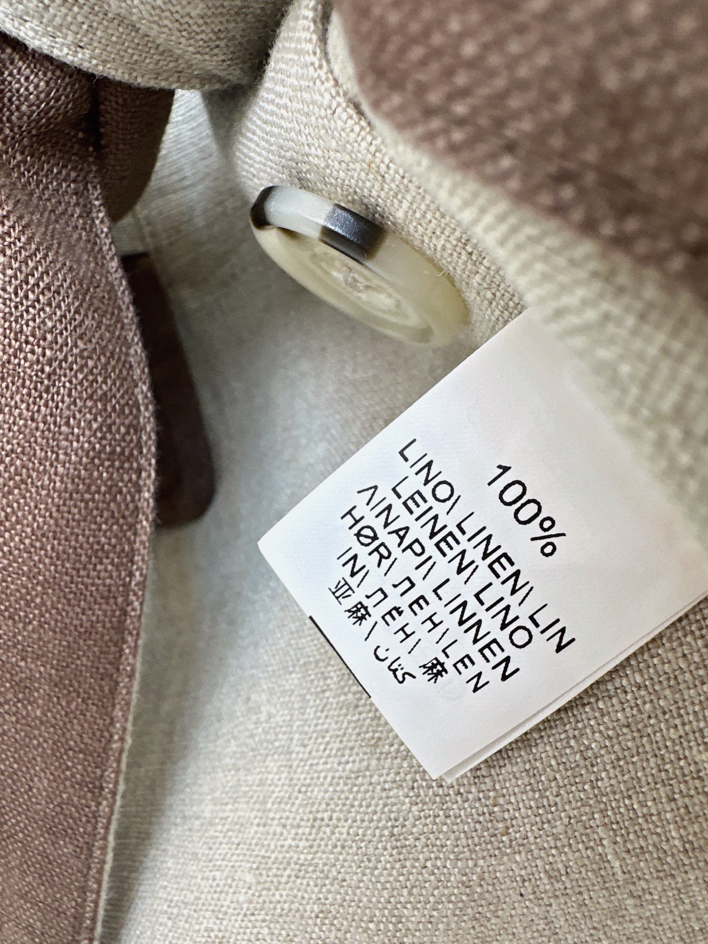 Brun 26ss linen waistcoats