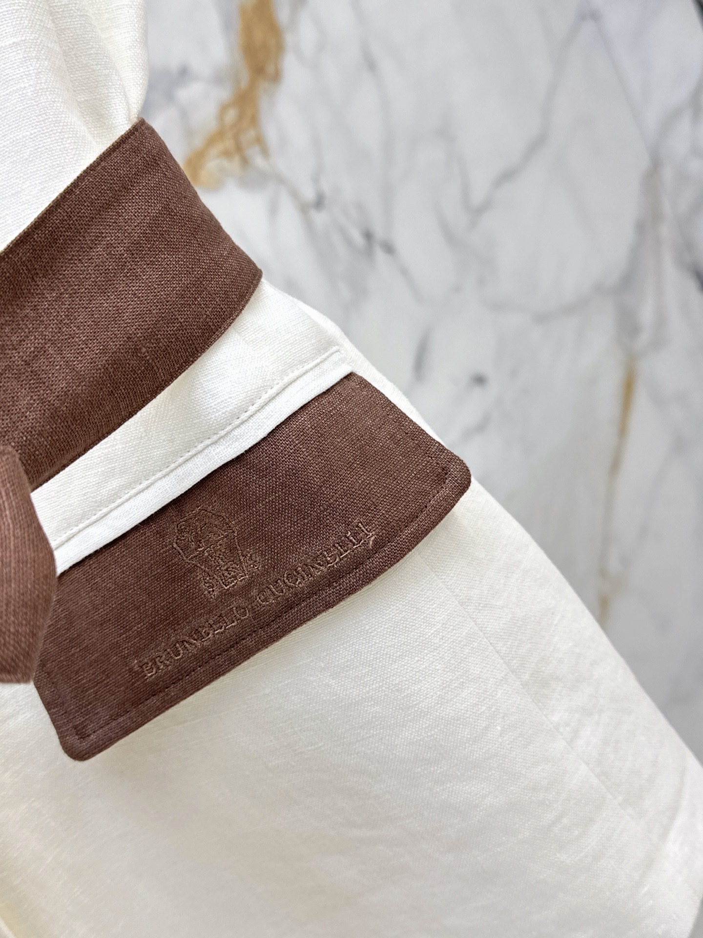 Brun 26ss linen waistcoats