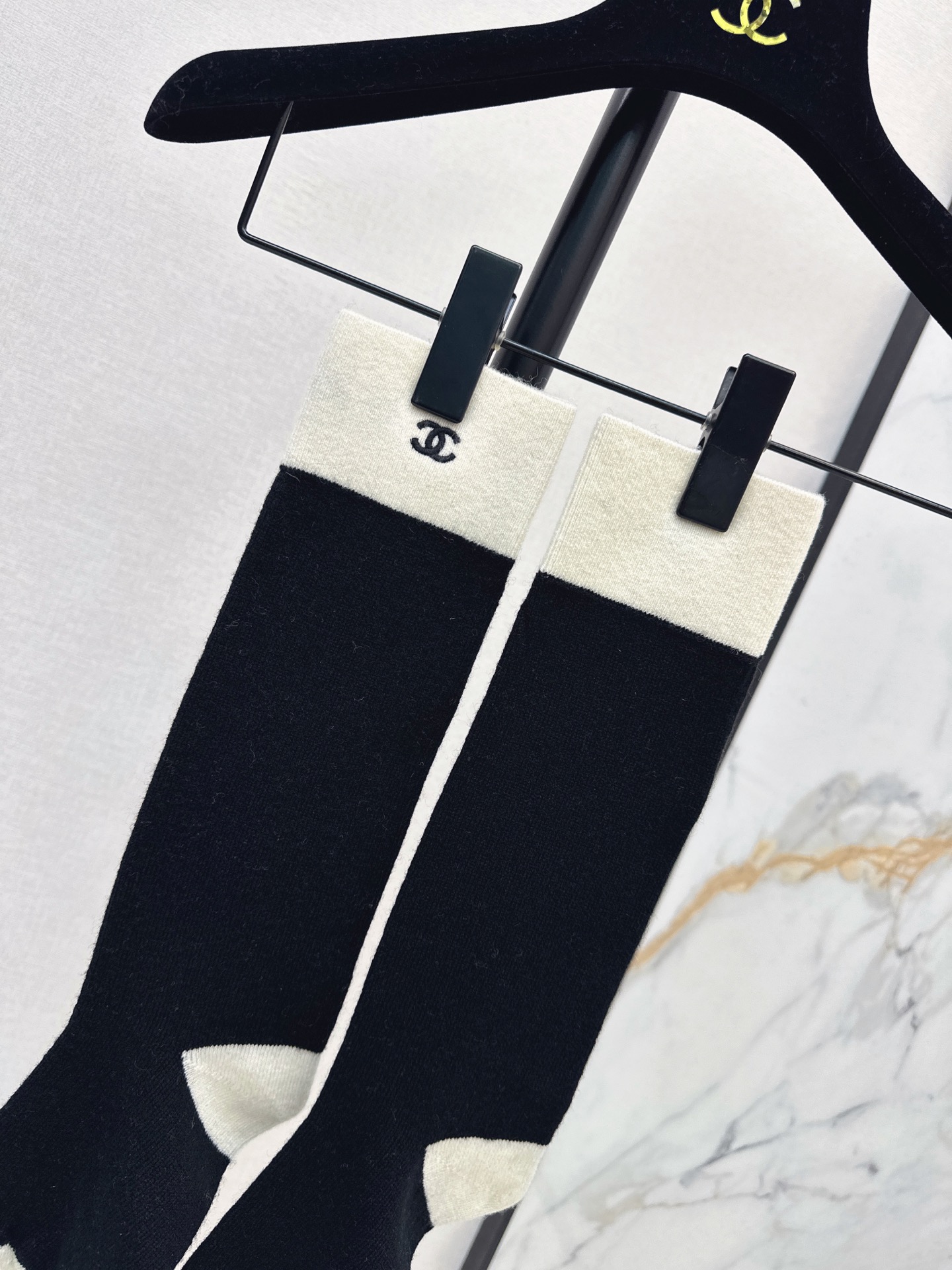 Chan 26fw knit stocking