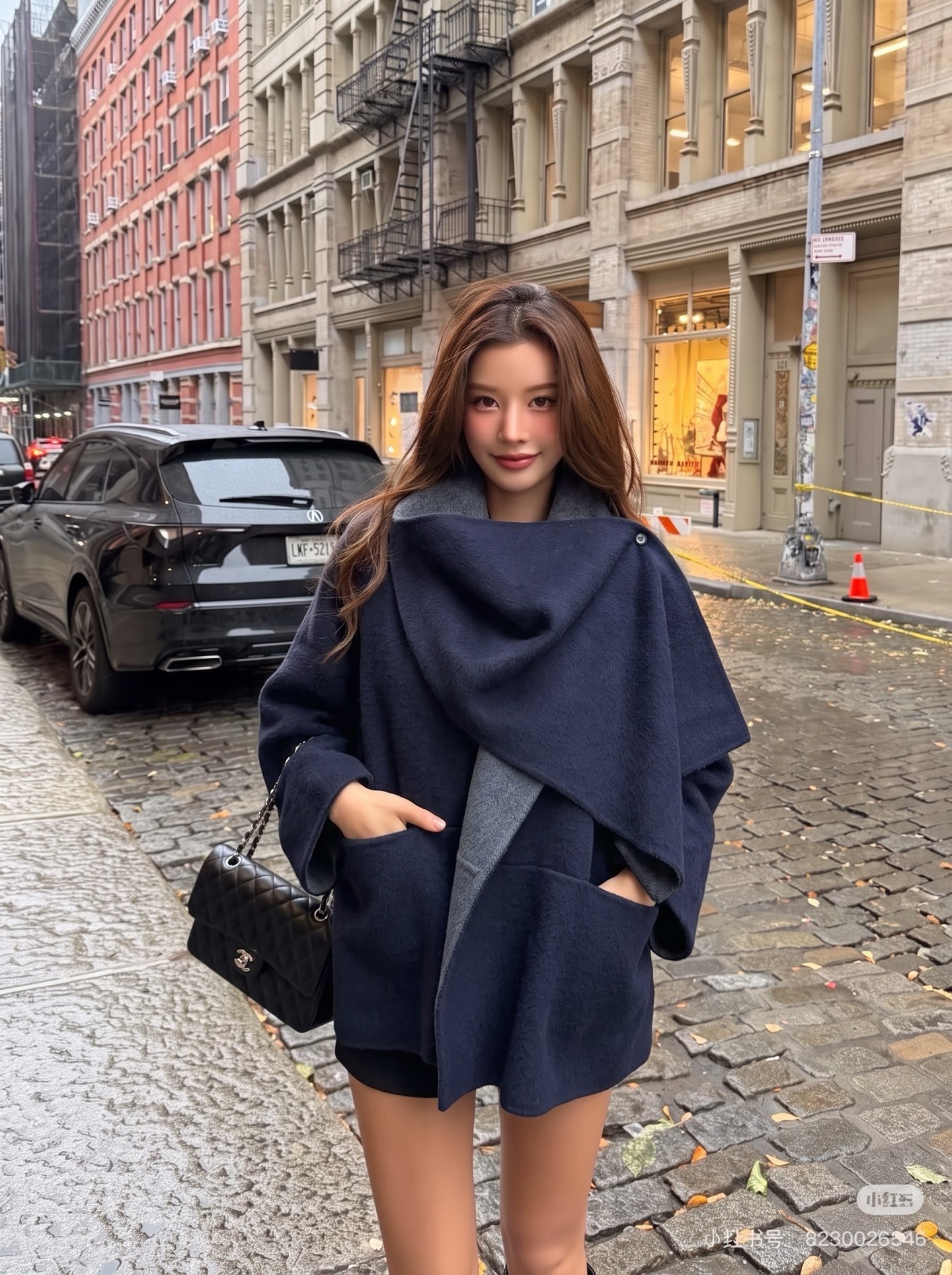 Max 26fw cropped woolen overcoats