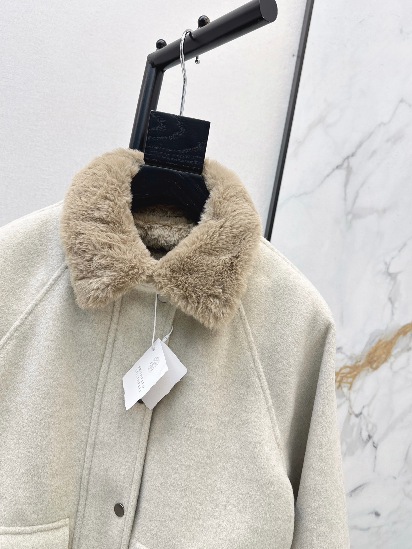Brun 26fw datachable jacket