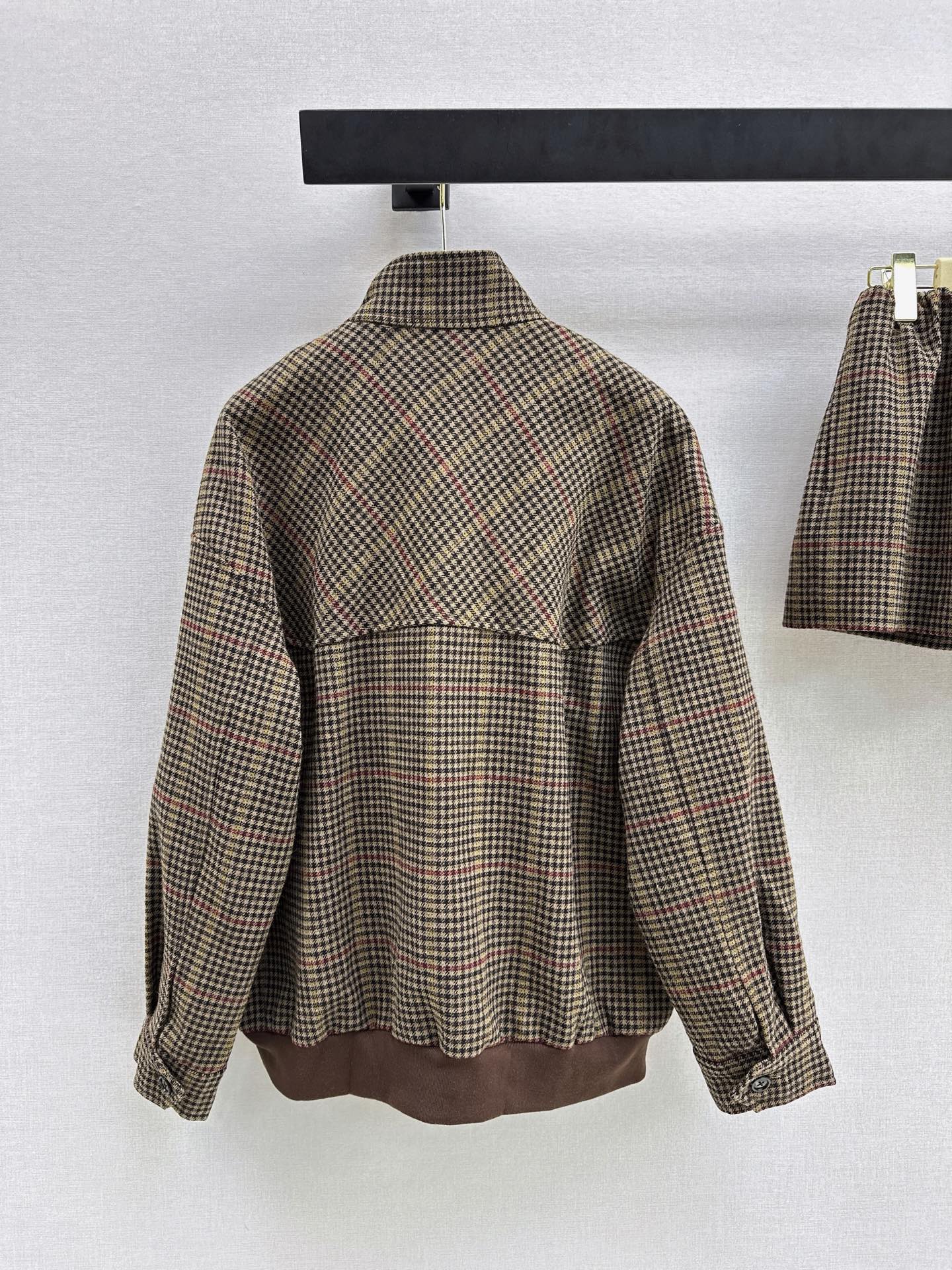 Miu 26fw houndstooth jacket