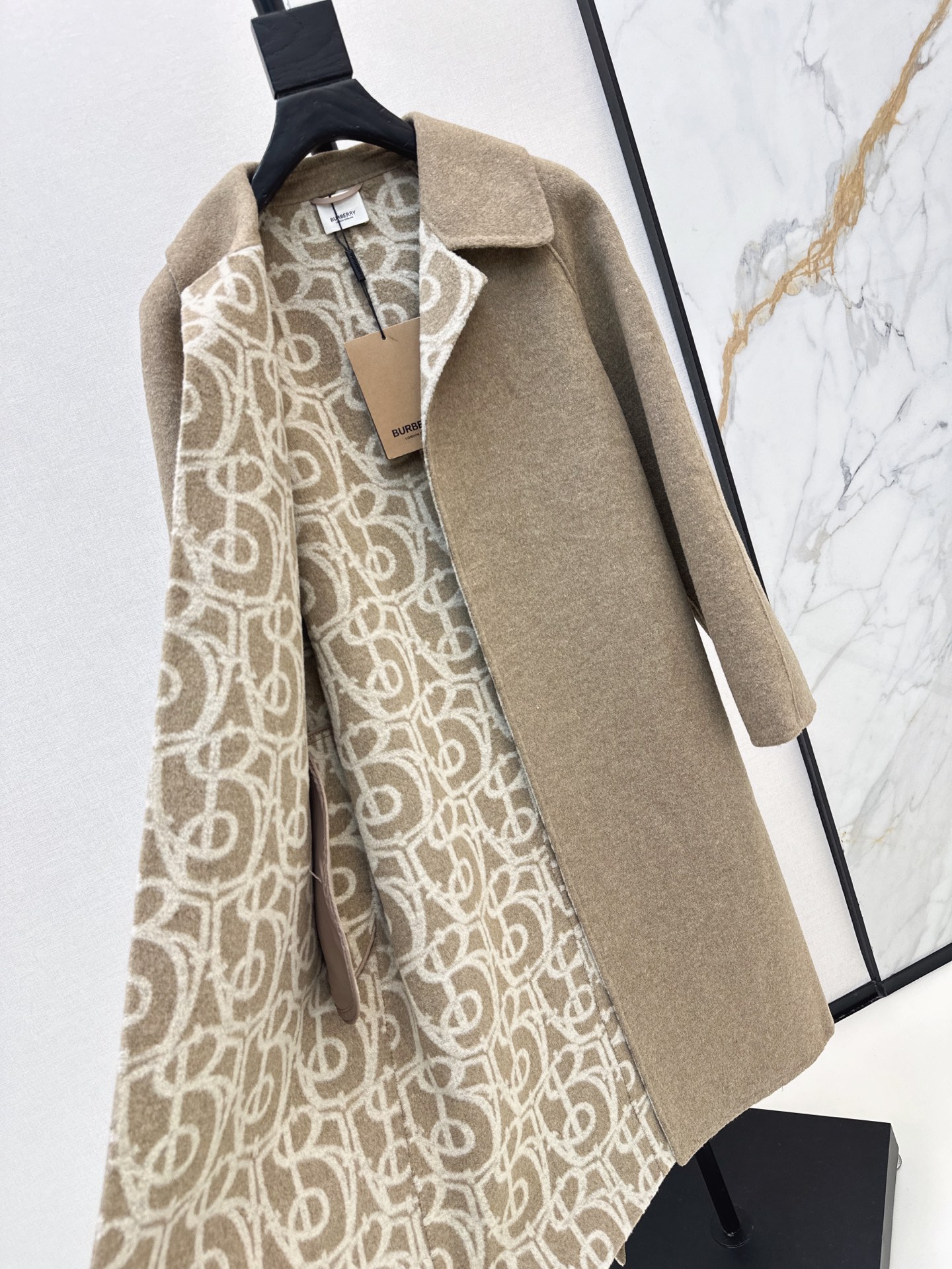 Bur 26fw woolen overcoats