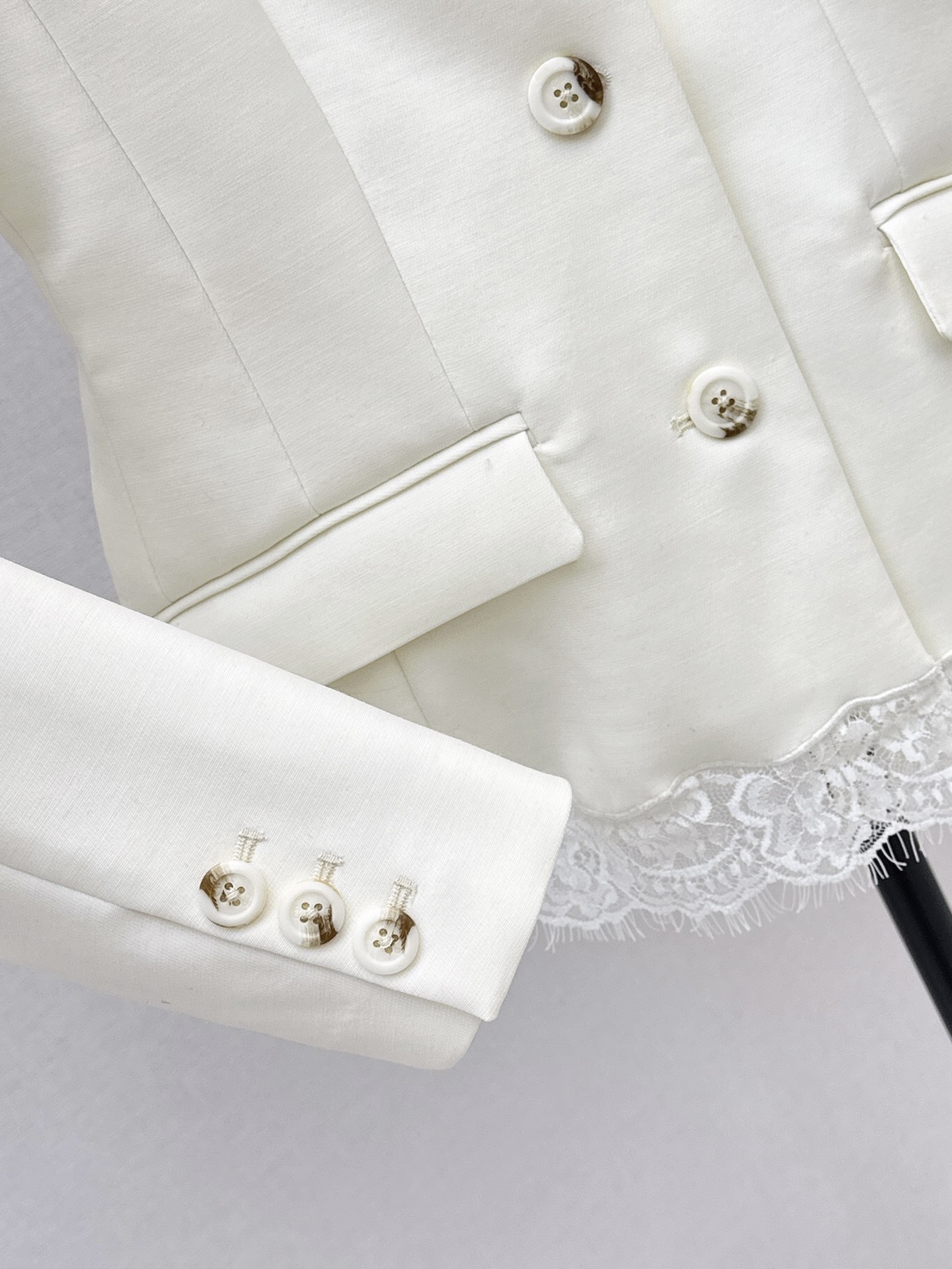 CD 26fw contract lace blazer