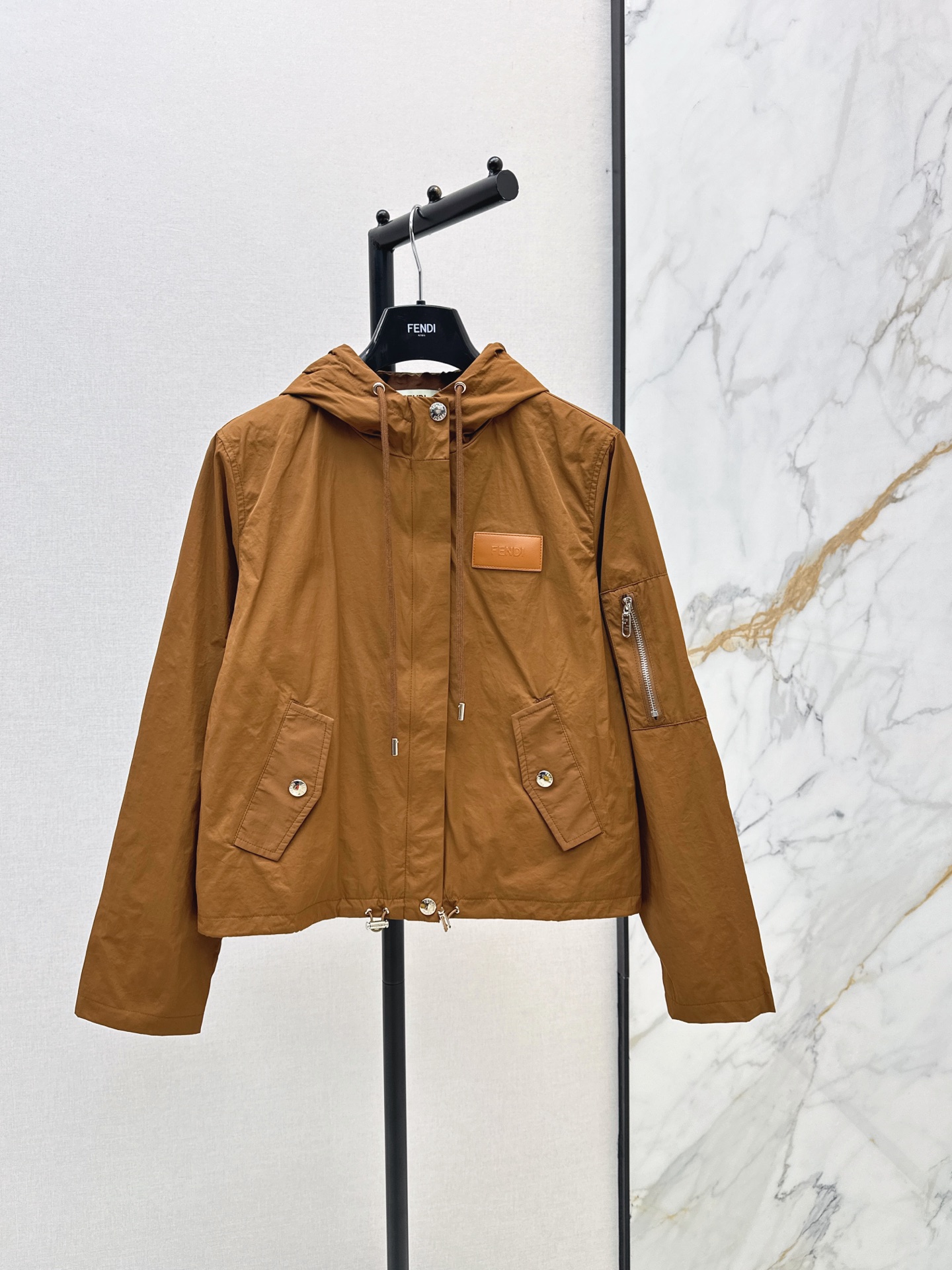 Fen 26fw hooded jacket