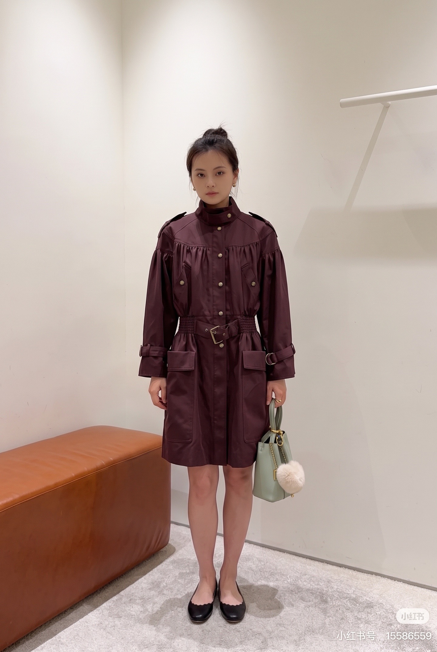 Chol 26fw trench coats dress