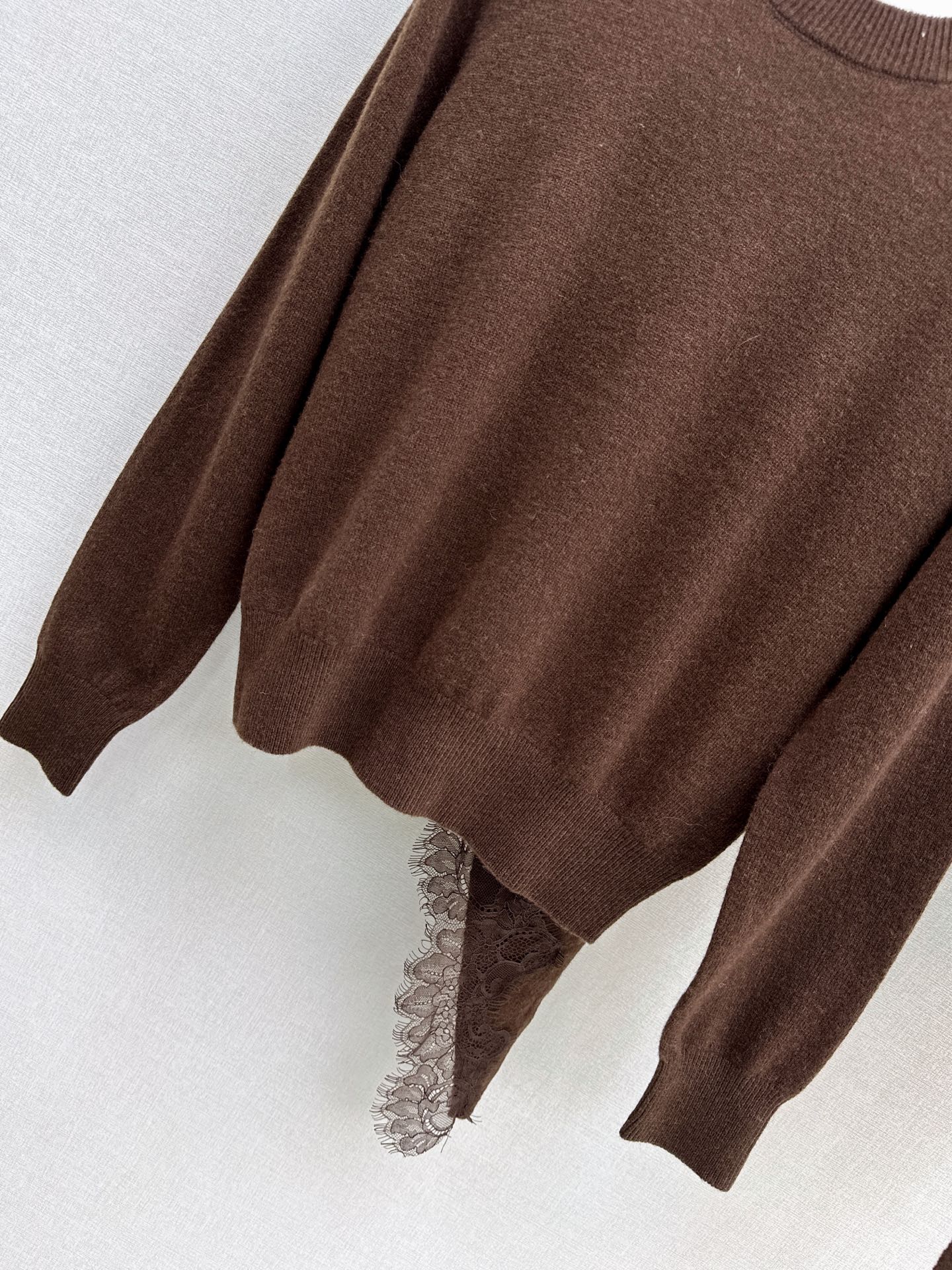 ES 26fw knit lace cape sweater sets