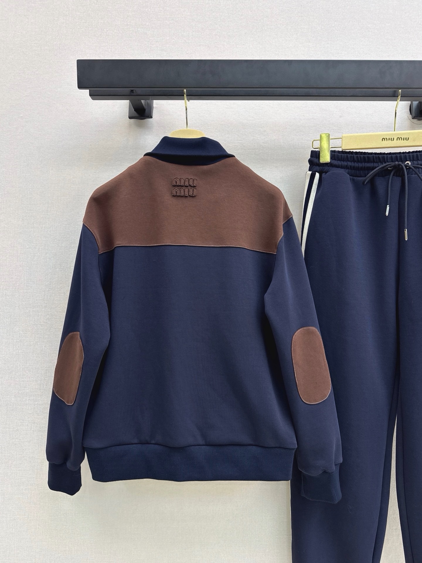 Miu 26fw casual jacket pants set