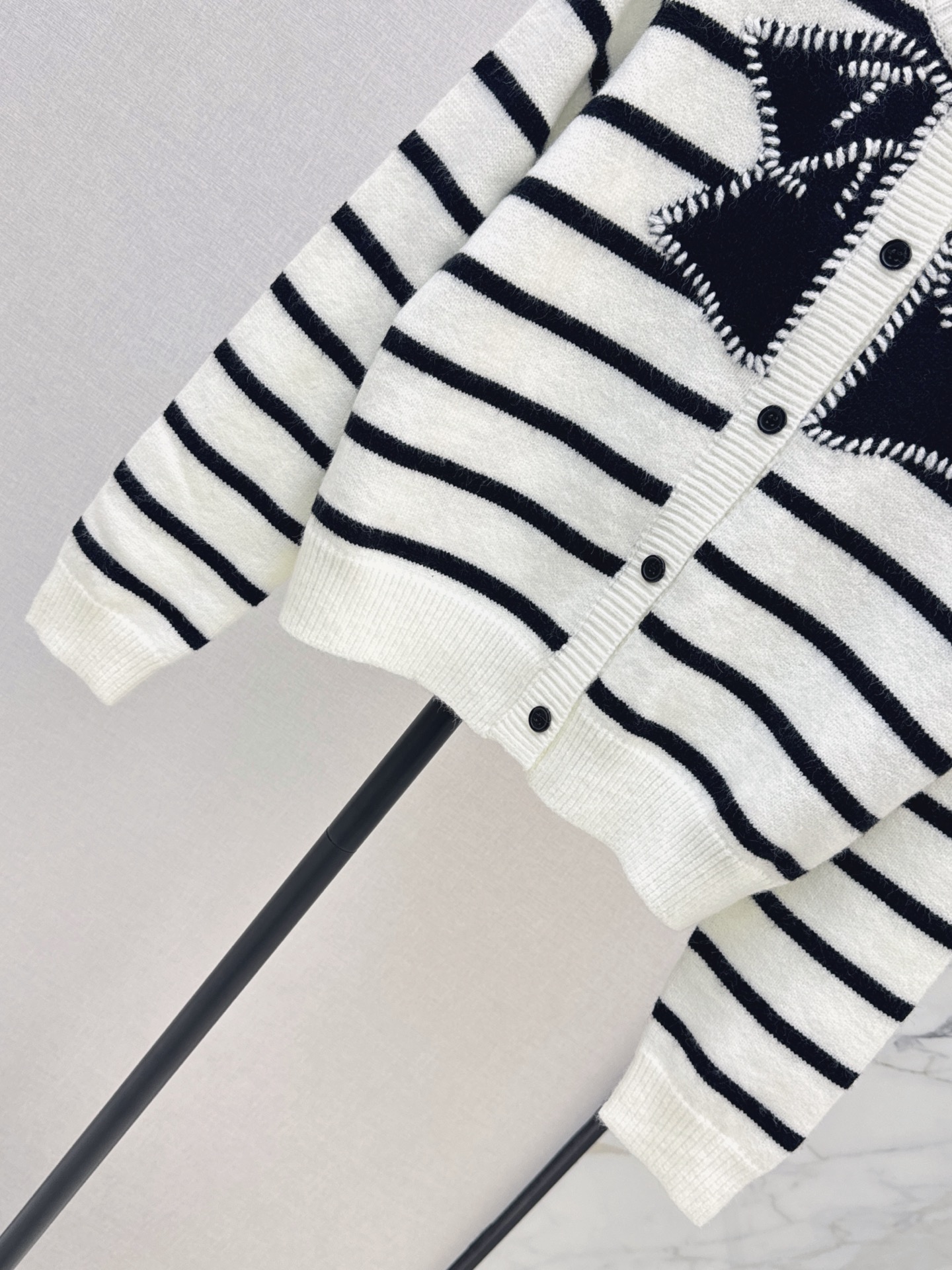 Chan 26fw bow knit cardigan