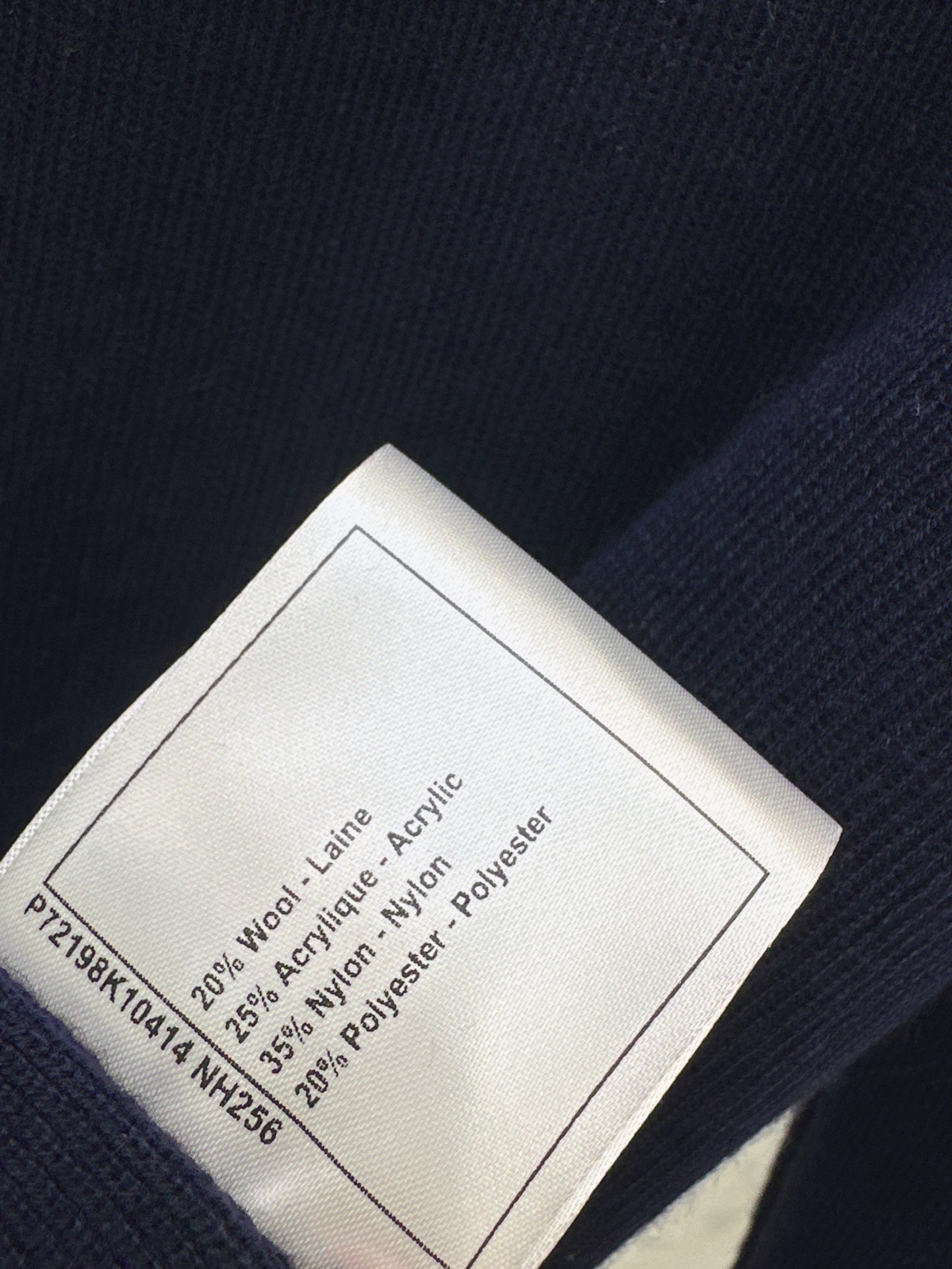 Chan 26fw polo knitwear