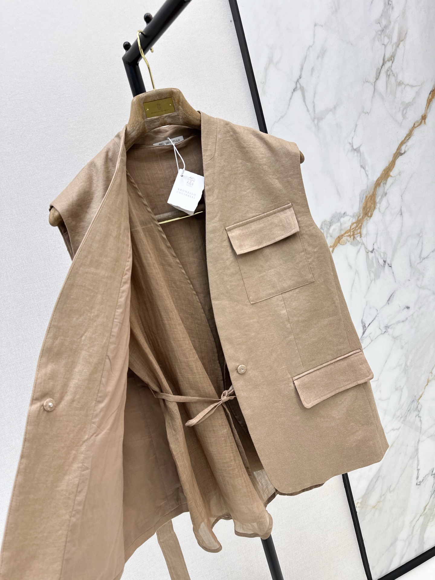 Brun 26ss 2pcs vest jacket