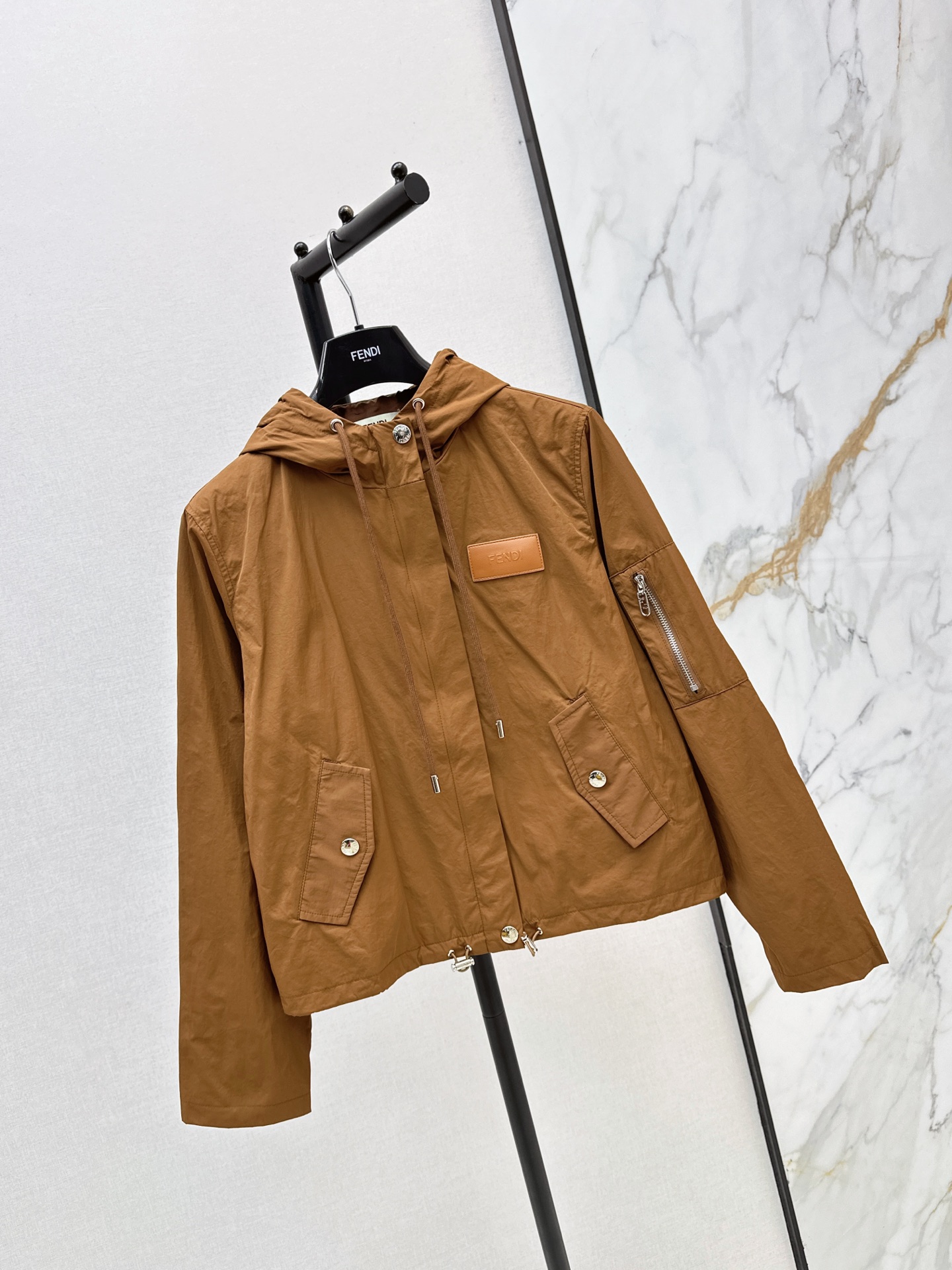 Fen 26fw hooded jacket