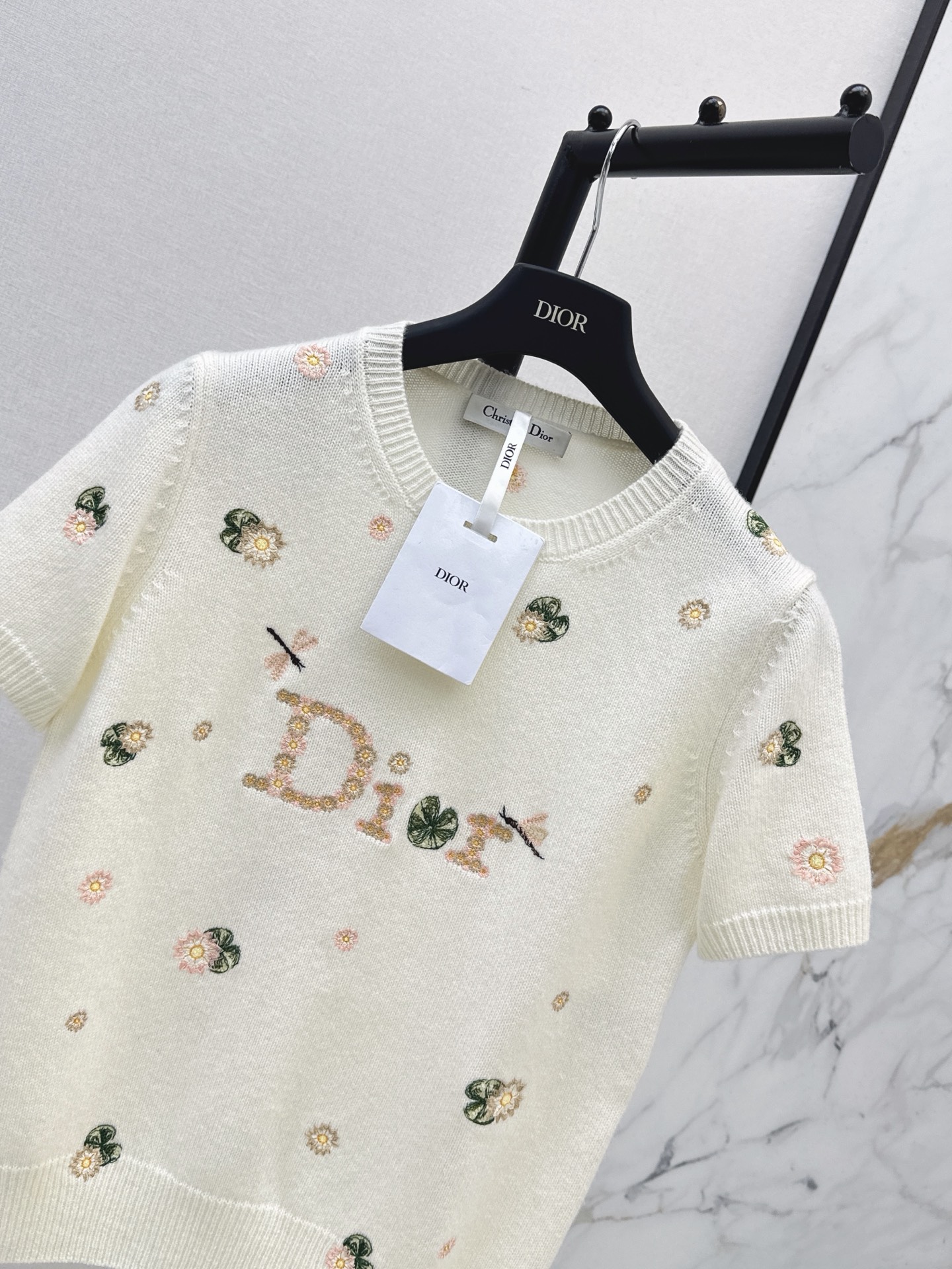 CD 26fw embroidery knitwear