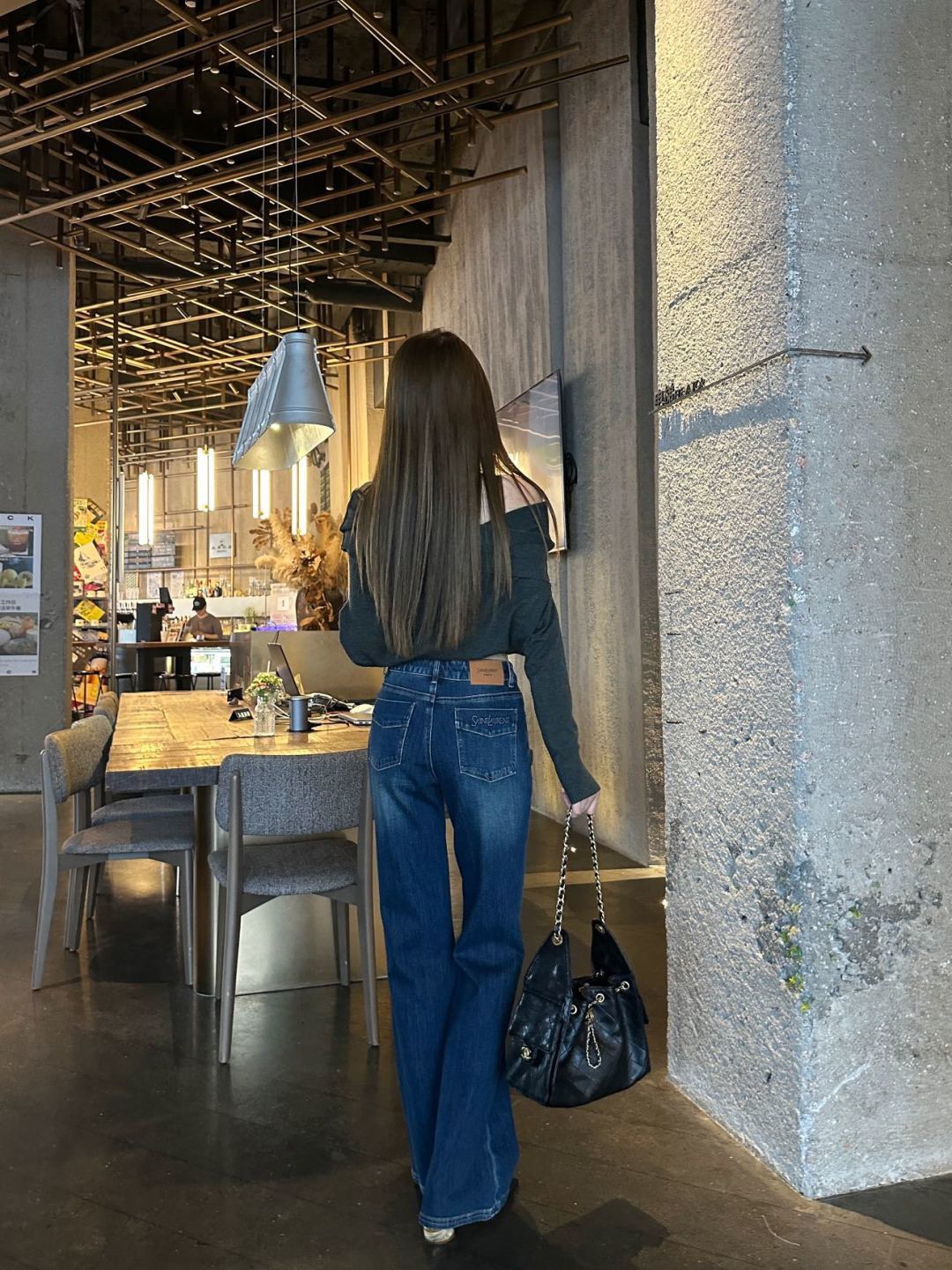 Sain 26fw fitted jeans