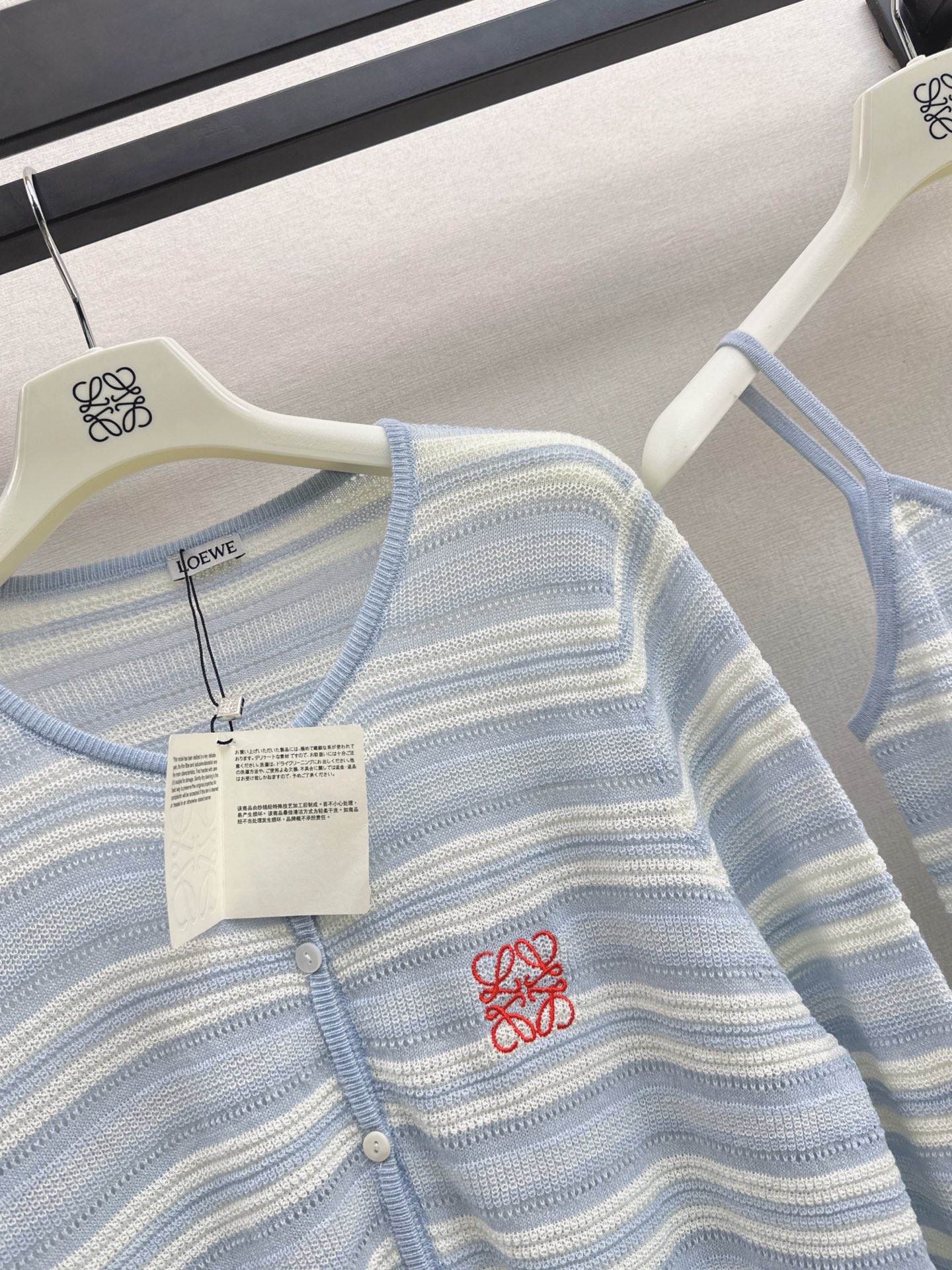 Loe 26fw knit vest cardigan sets