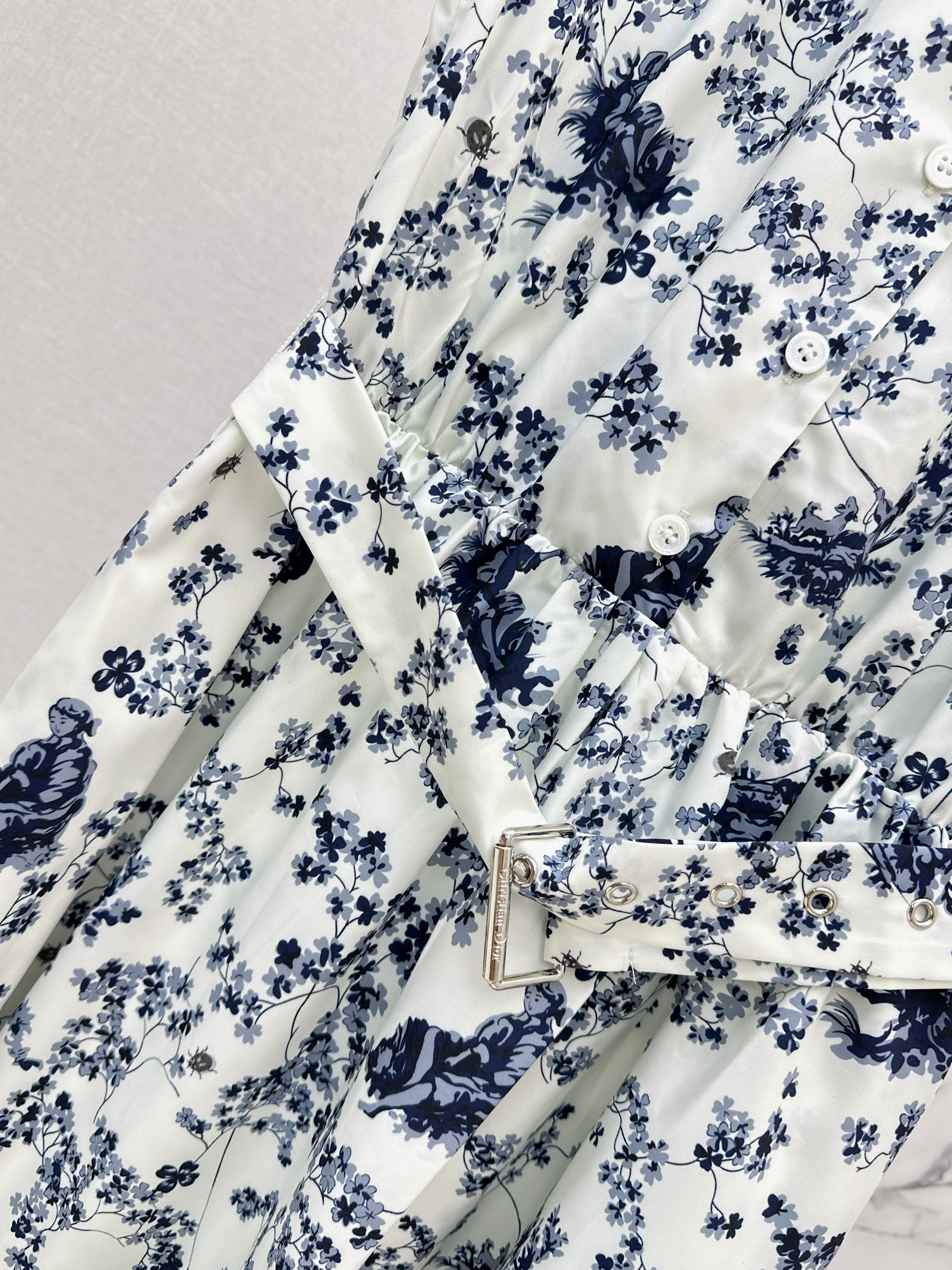 CD 26ss sleeveless print dress