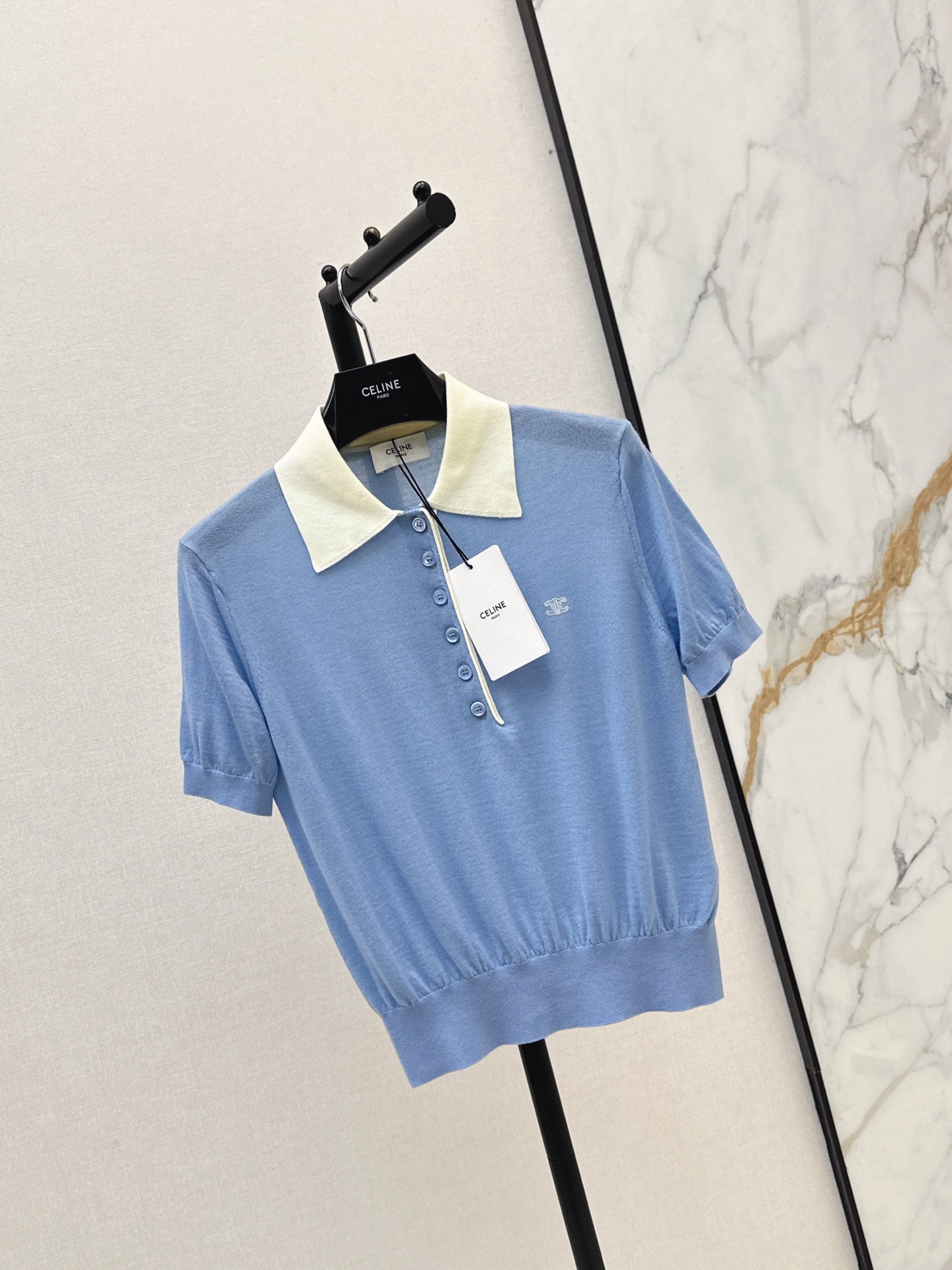 Celi 26fw polo knit sweater