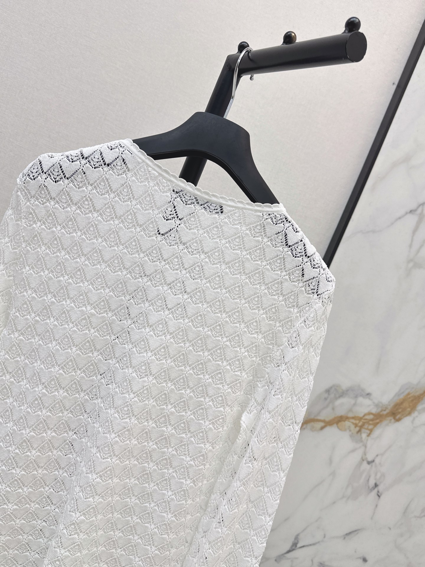 CD 26fw hollow jacquard knit cardigan