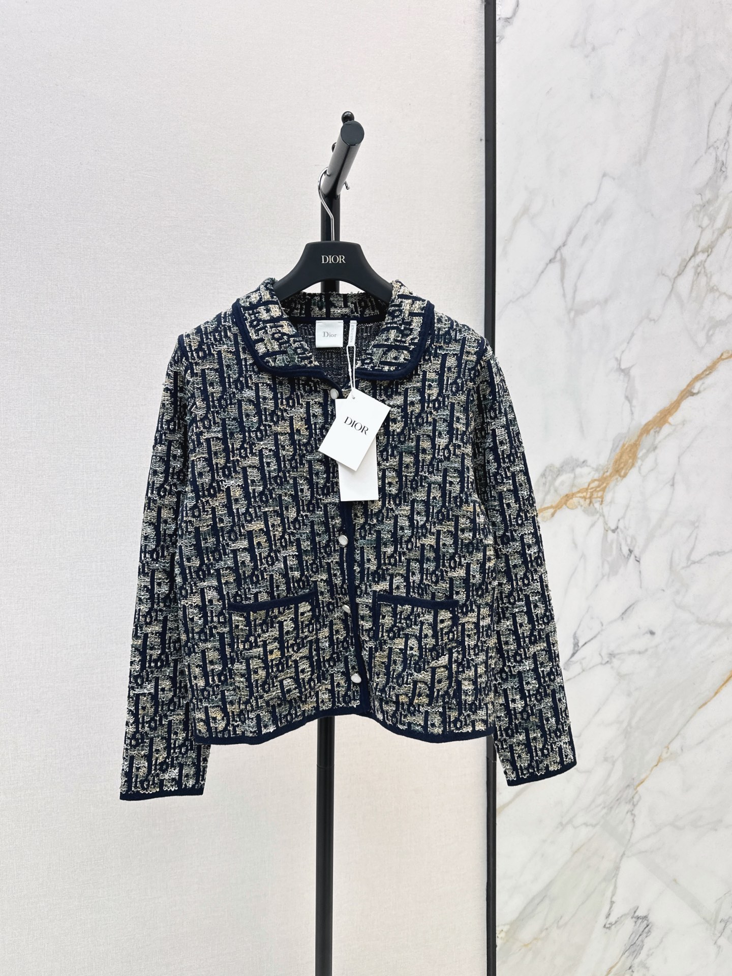 CD 26fw jacquard knit jacket