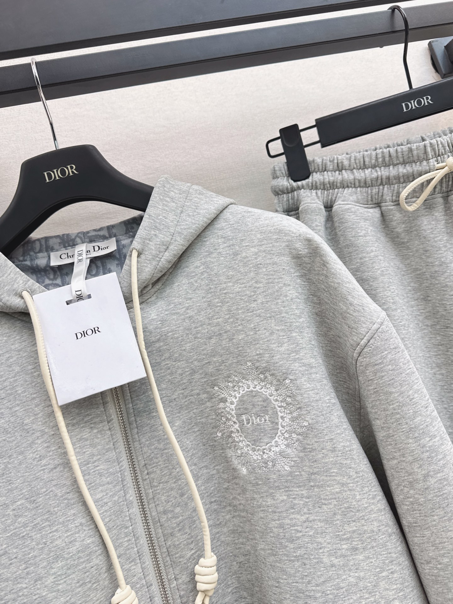 CD 26fw embroidery casual jacket pants sets