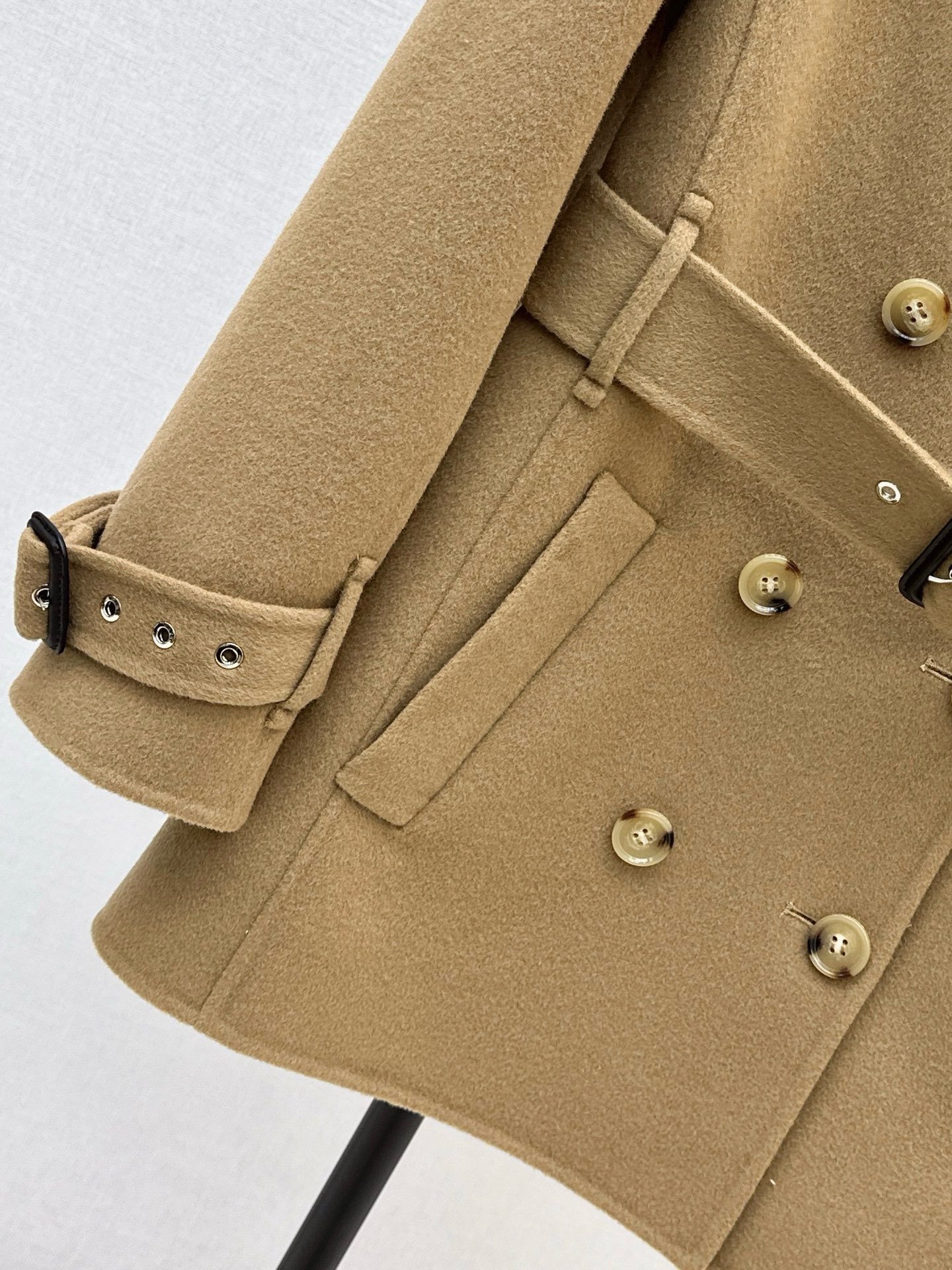 Bur 25fw double button trench coats