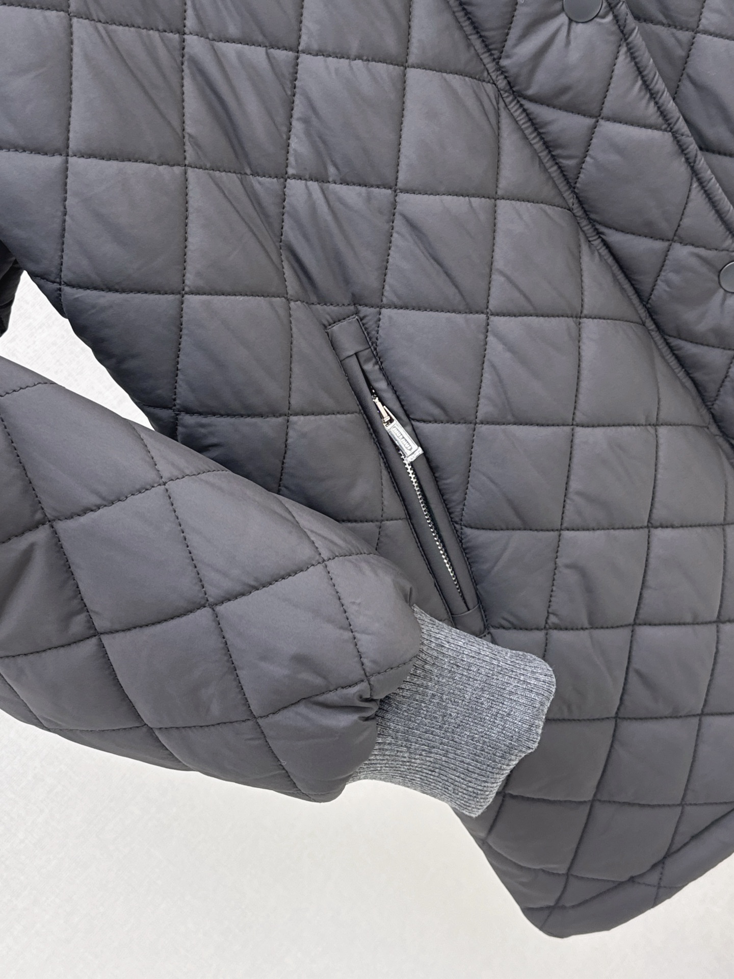 Miu 26fw hooded padded jacket
