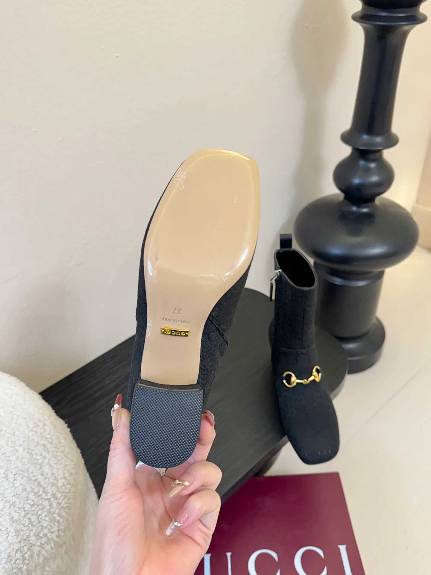 Gucc 25fw ankle boots