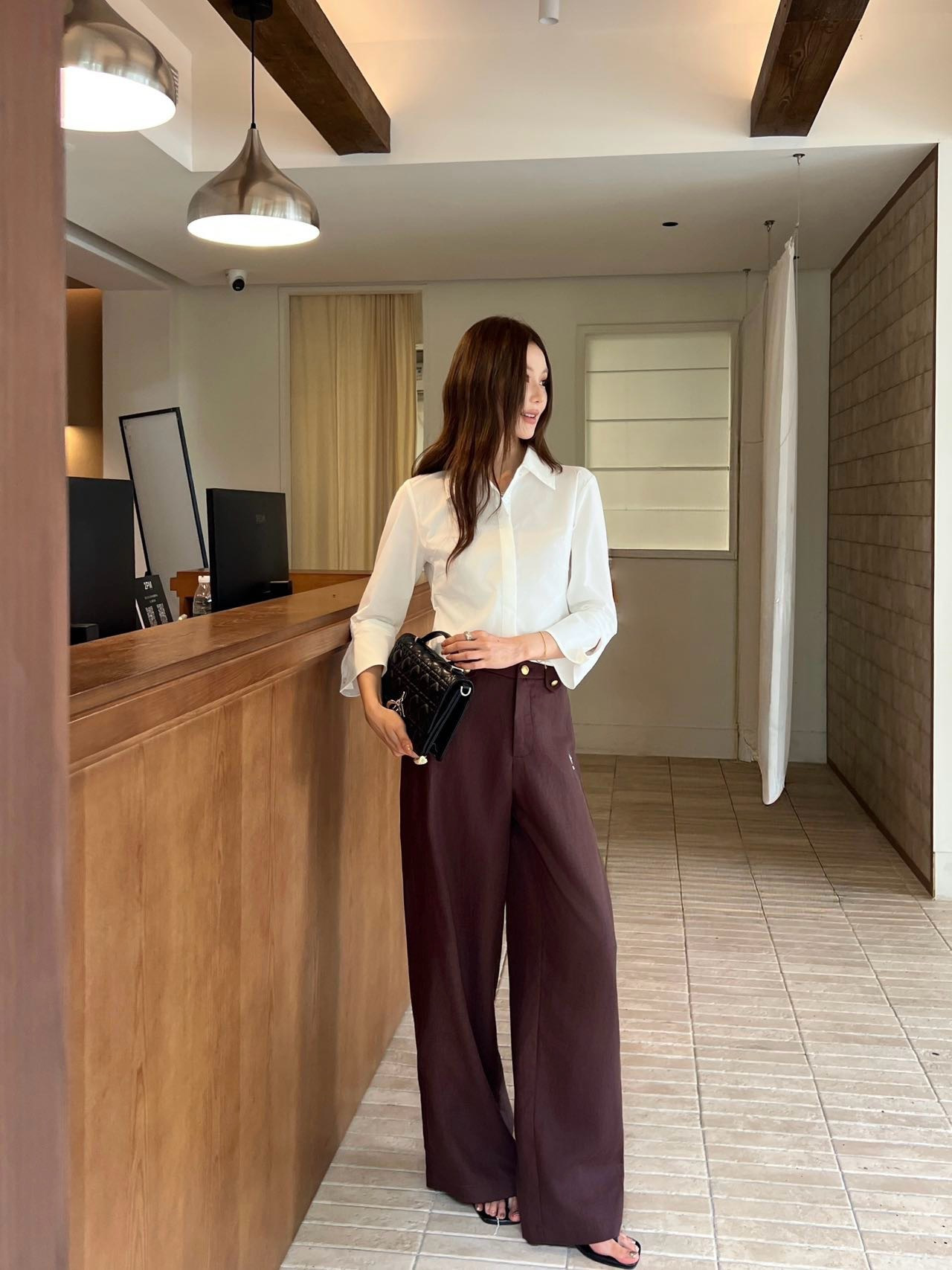 CD 26fw wide-leg pants