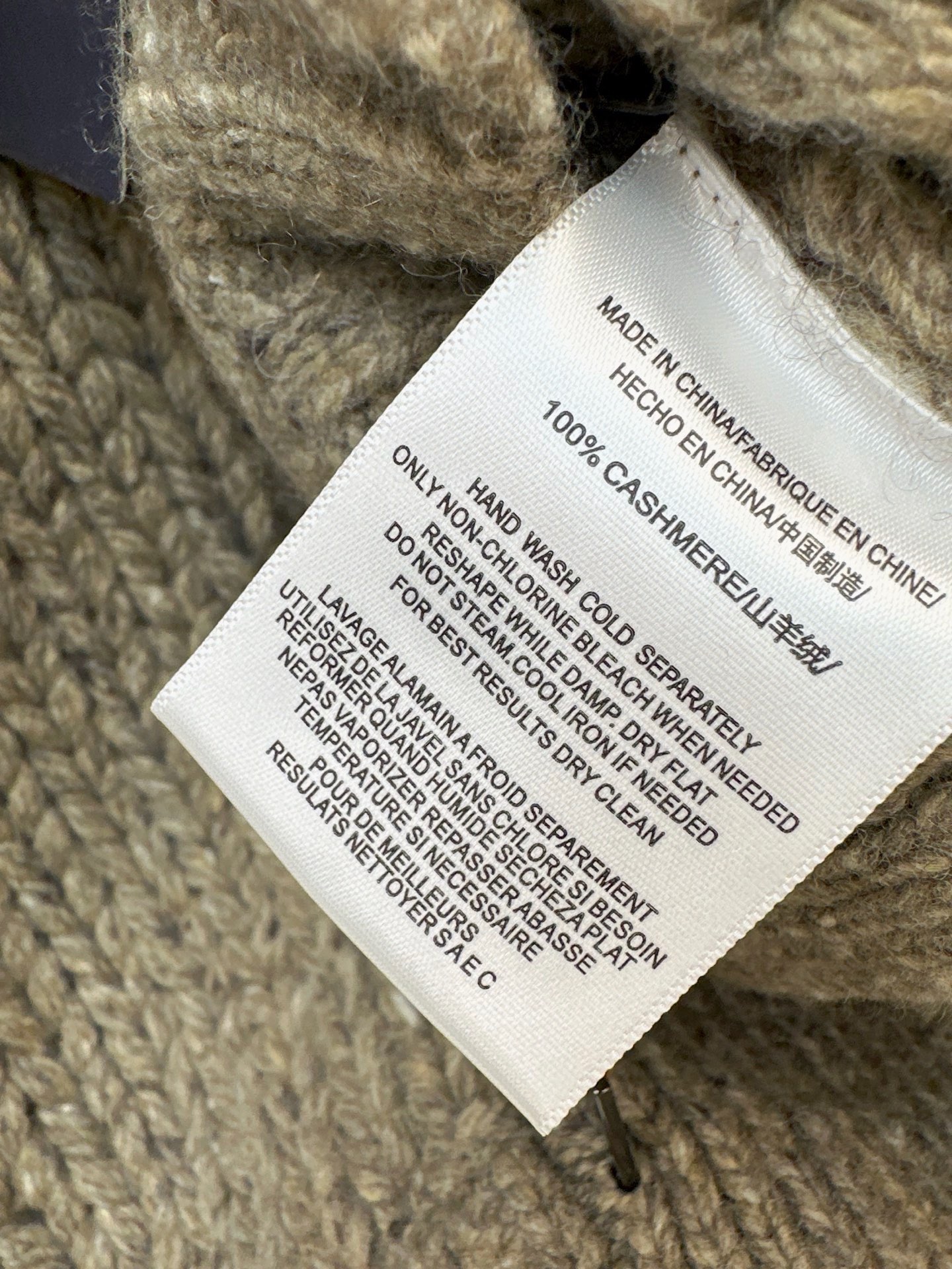 Ralp 26fw cashmere cardigan