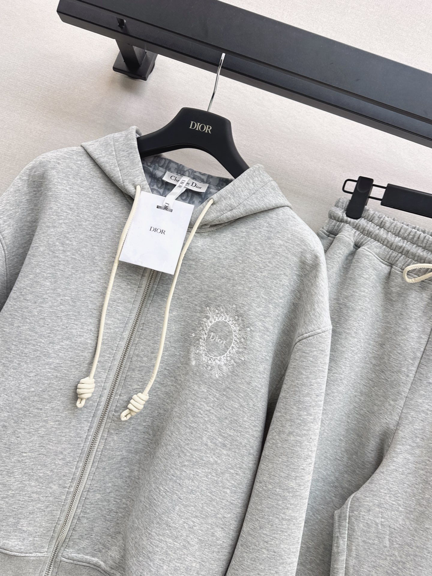 CD 26fw embroidery casual jacket pants sets